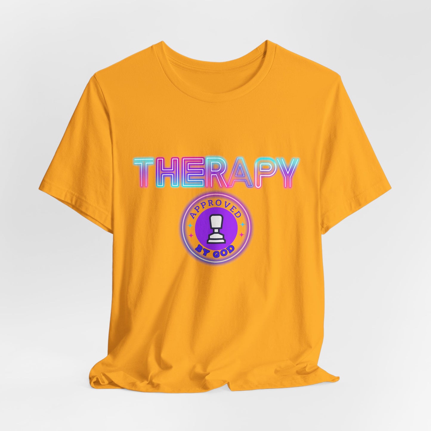 Mental Health Shirts, Mental Health Care Gifts, Inspirational Shirts, Therapy T-shirts, Therapy Works, Motivational T-Shirts, Religious Tees