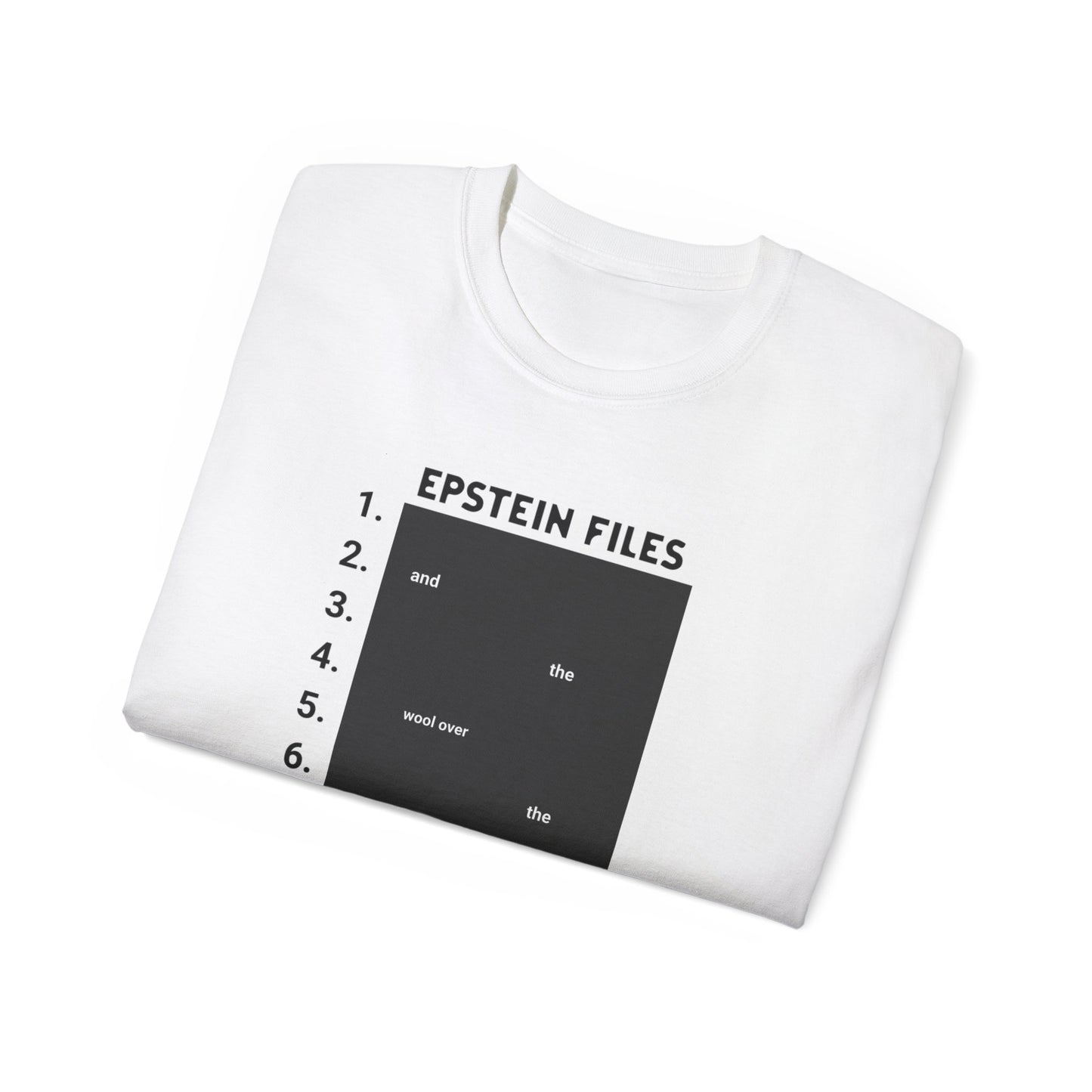 Epstein Files Graphic Tee — 'Donnie Boy Is Scared' Conspiracy Satire T-Shirt