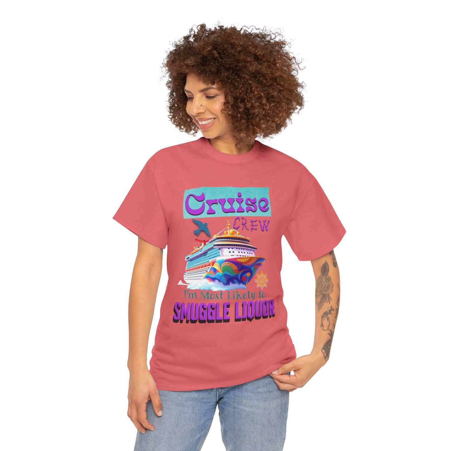 Cruise Crew Tee - Fun Cruise Vacation Shirt, Unisex Cotton T-Shirt, Summer Holiday Apparel, Perfect Gift for Cruise Travelers, Cruise Enthusiasts