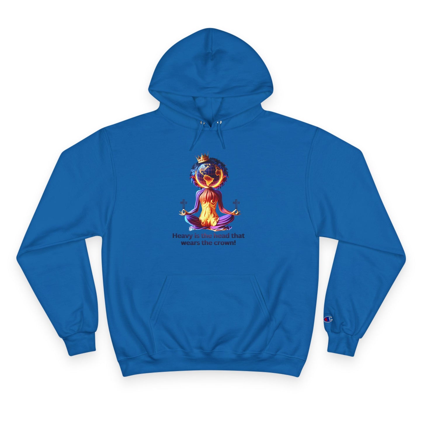 "Heavy is the Head" Champion Hoodie for Women, Inspirational Hoodie for Women, Women Empowerment Hoodies for Women