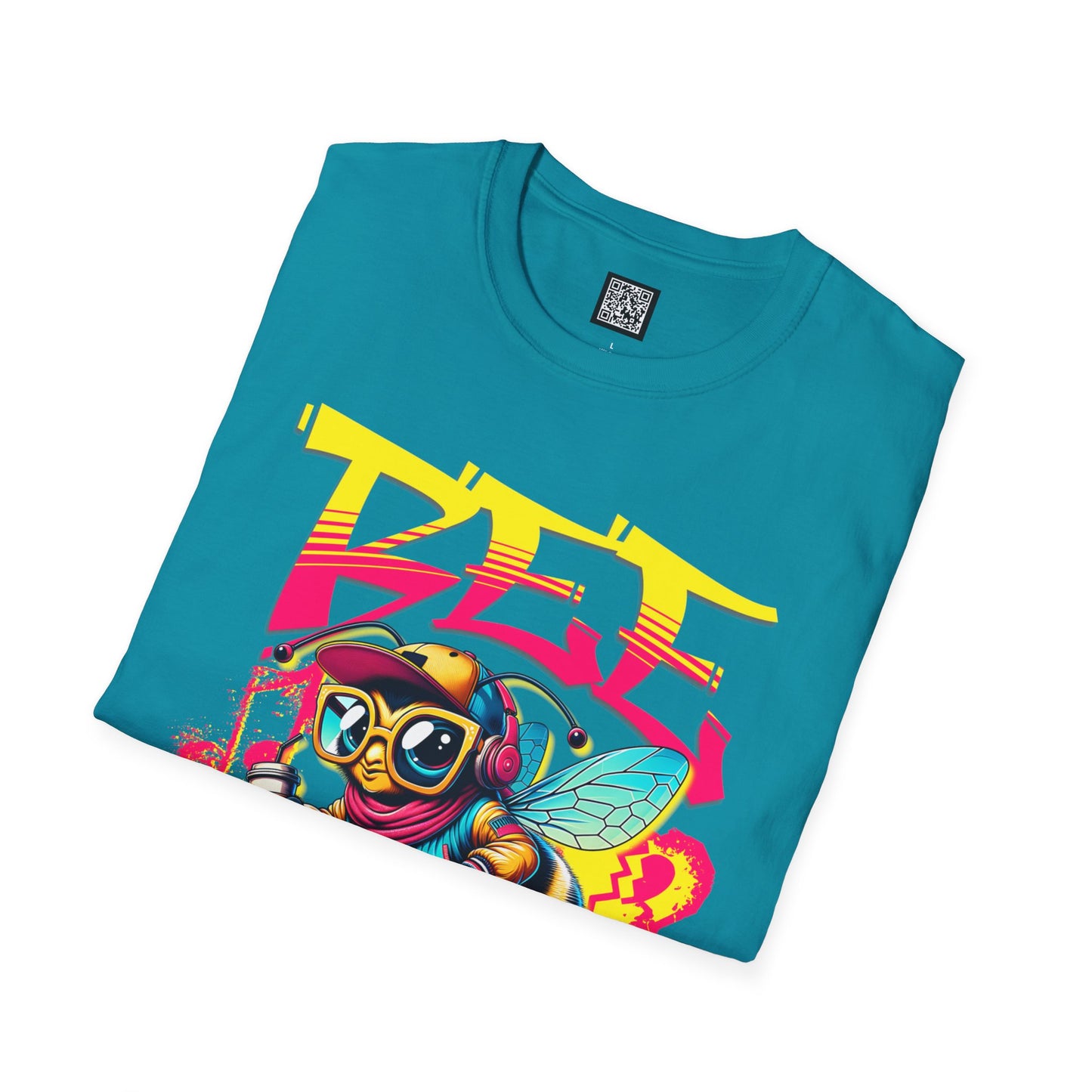 Beekeeper Graphic T-Shirt, Cute Bee Lovers T-Shirt, Fun Colorful Graphic Bee Tee, Summer Casual Wear, Gift for Bee Enthusiast