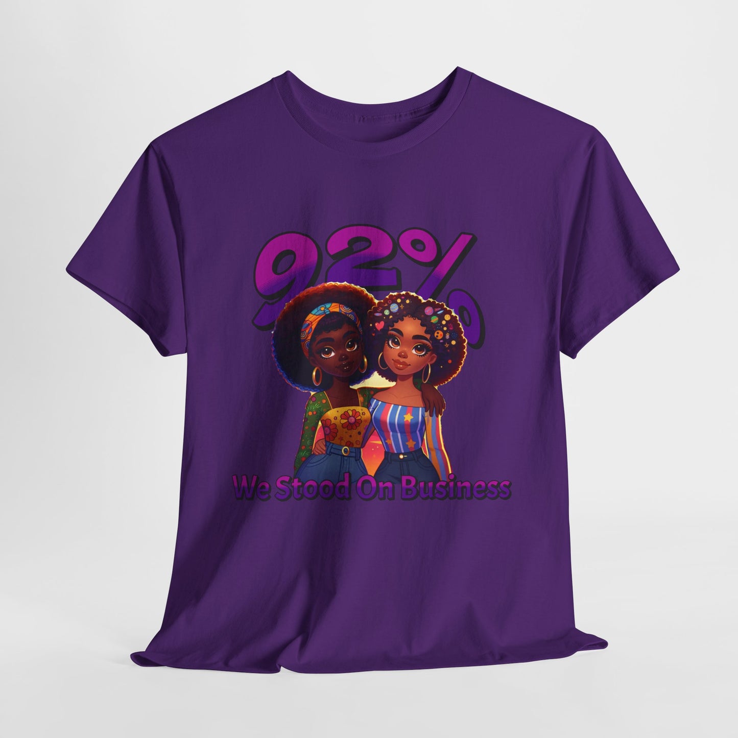 92% Shirt, Save Democracy Shirt, Women Empowerment, Black Woman T-Shirt, Juneteenth Shirt, Black Girl Melanin Shirt, 92 Percenter