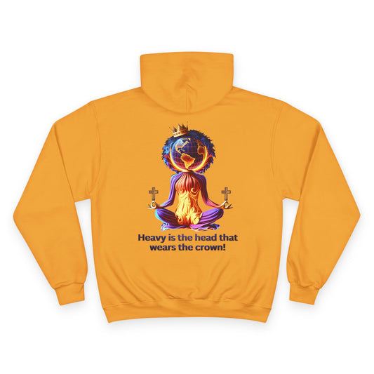 "Heavy is the Head" Champion Hoodie for Women, Inspirational Hoodie for Women, Women Empowerment Hoodies for Women