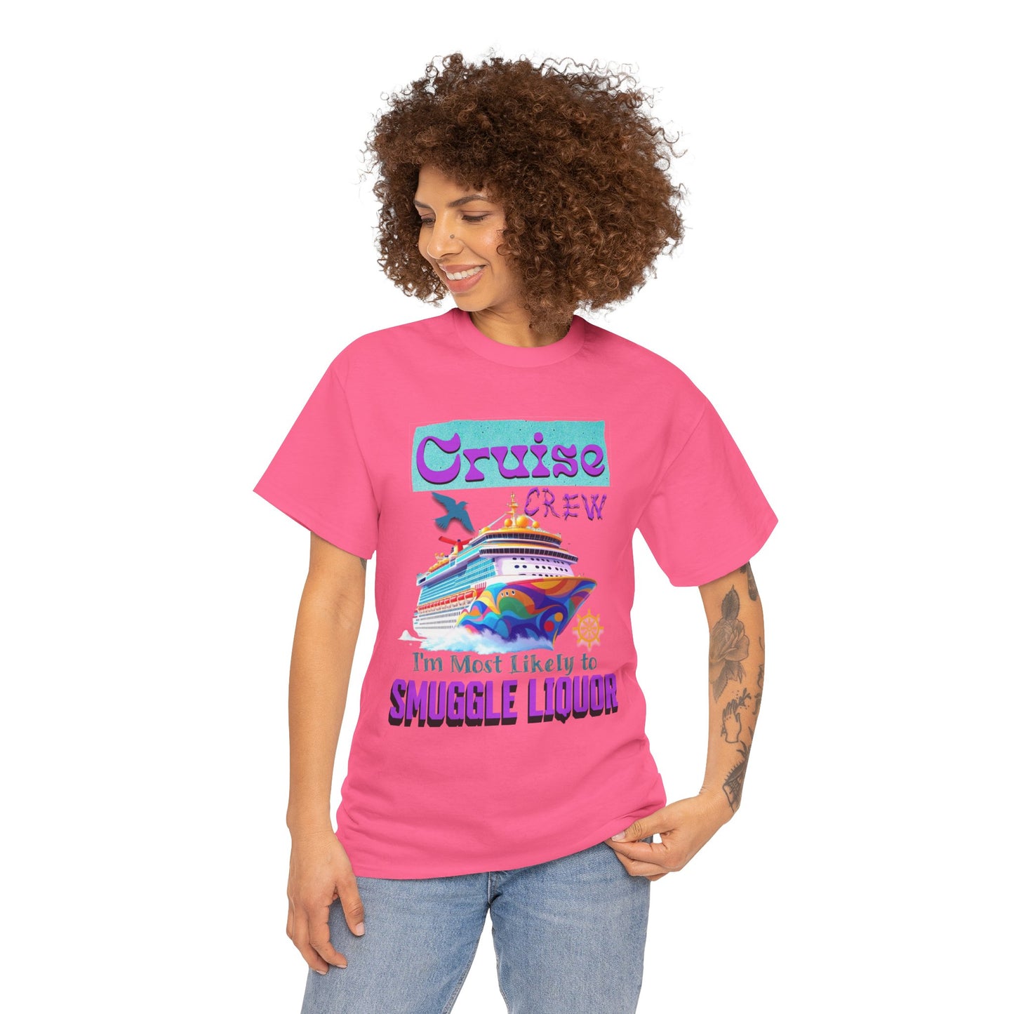 Cruise Crew Tee - Fun Cruise Vacation Shirt, Unisex Cotton T-Shirt, Summer Holiday Apparel, Perfect Gift for Cruise Travelers, Cruise Enthusiasts