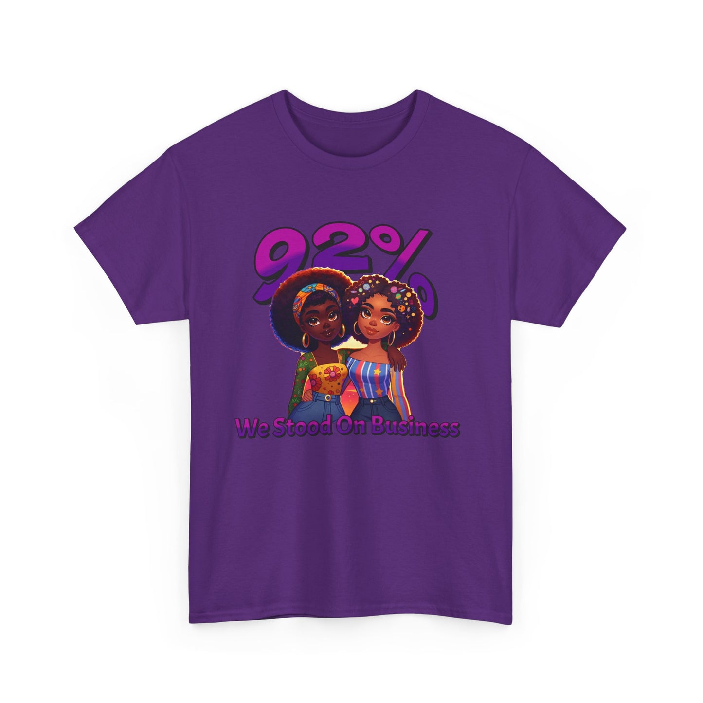 92% Shirt, Save Democracy Shirt, Women Empowerment, Black Woman T-Shirt, Juneteenth Shirt, Black Girl Melanin Shirt, 92 Percenter