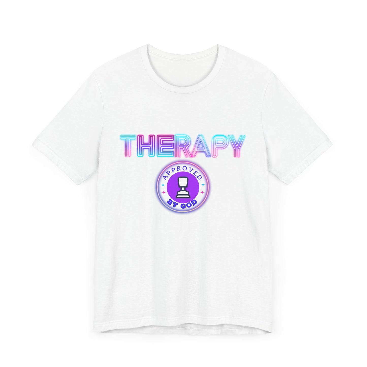 Mental Health Shirts, Mental Health Care Gifts, Inspirational Shirts, Therapy T-shirts, Therapy Works, Motivational T-Shirts, Religious Tees