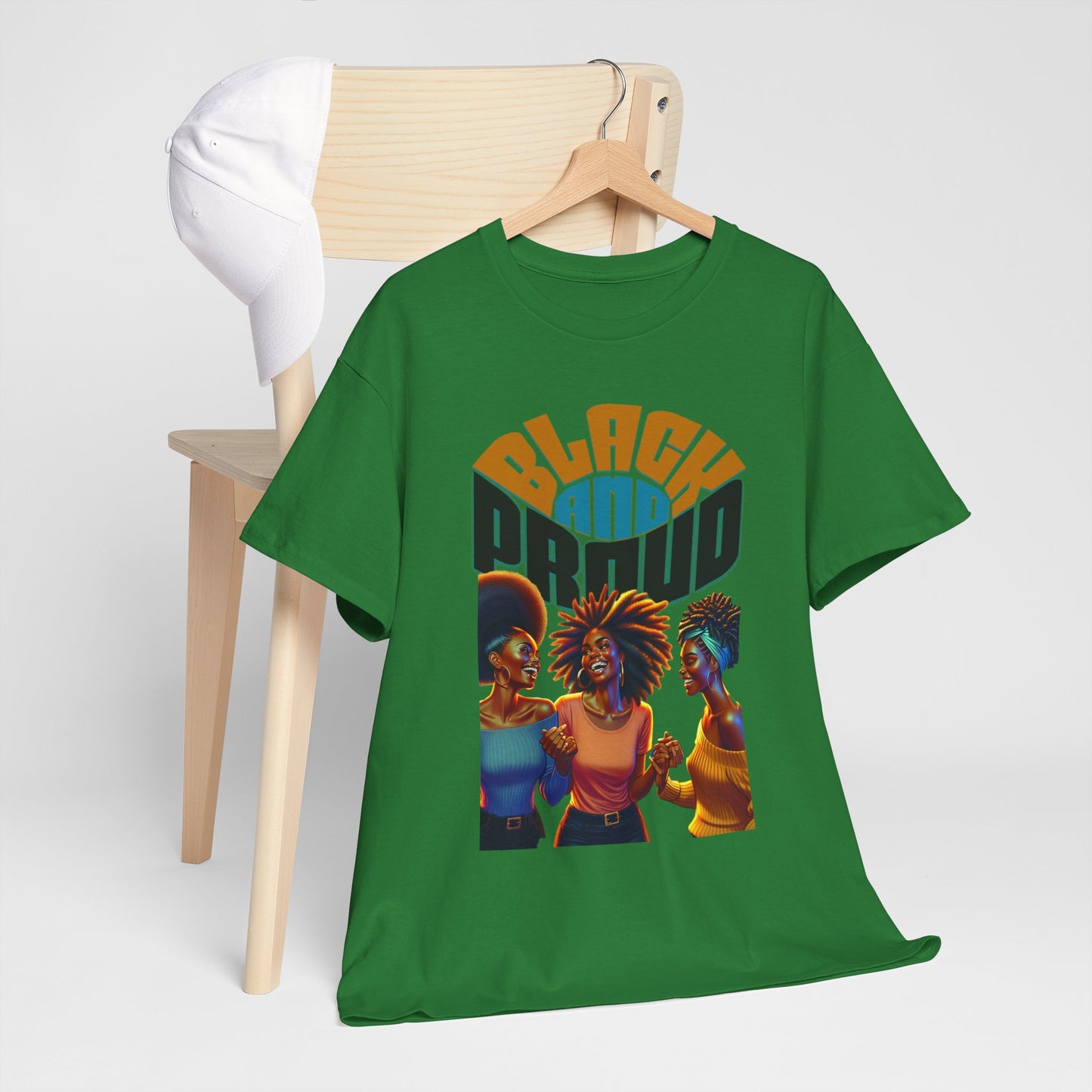 Black and Proud: Sisters United Shirt, Black Culture Shirts, Melanin Power, Black Girl Magic Shirts, African American T-Shirts, Nubian Queens T-Shirts,