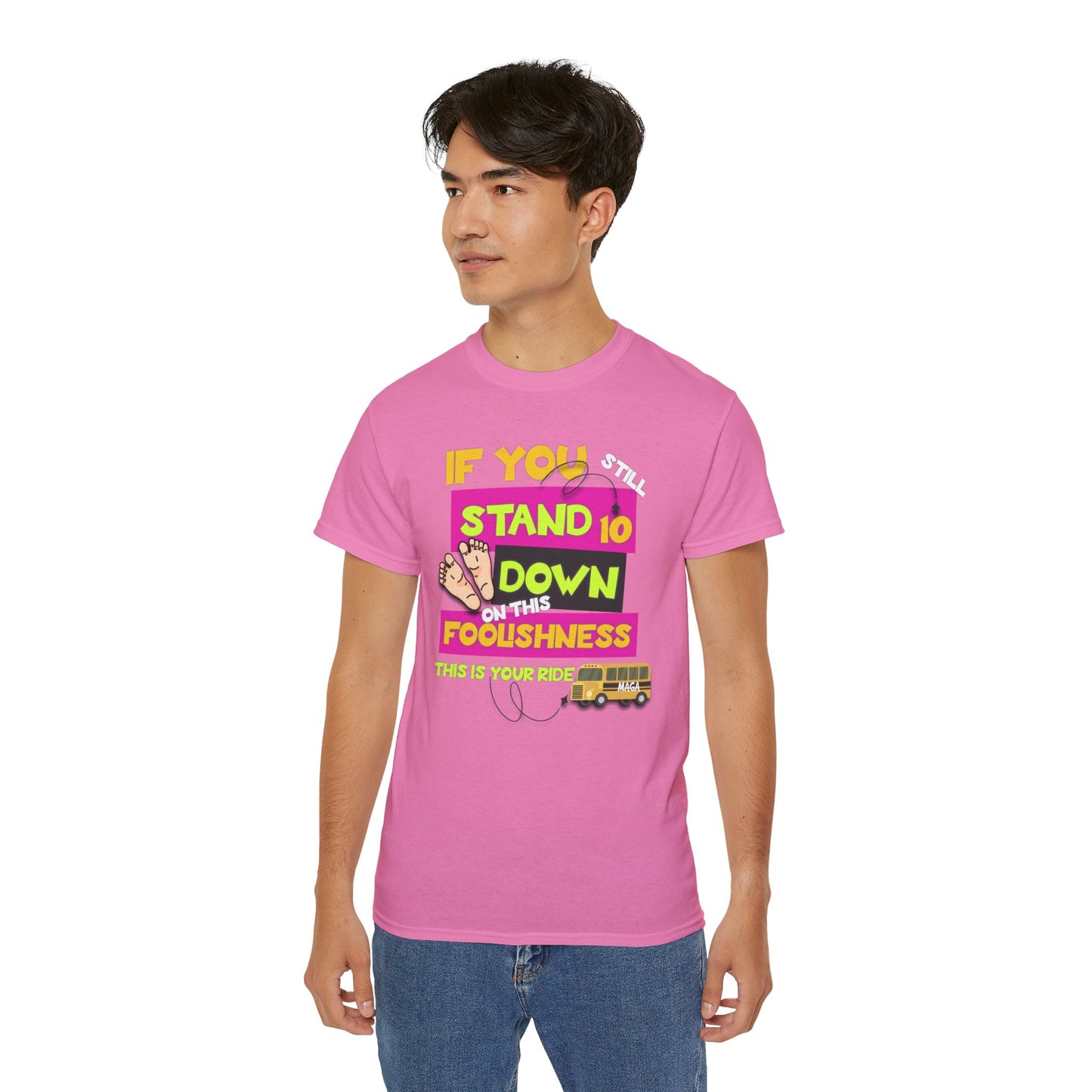 10 Toes Down on Foolishness - No King's T-Shirt