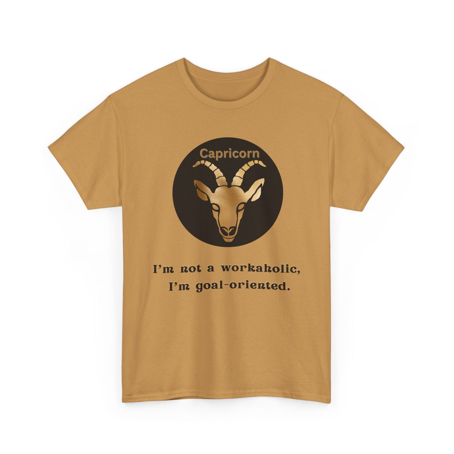 Capricorn T-Shirt, Capricorn Horoscope Gifts, Birth Month Gifts, Zodiac Sign T-Shirt Gifts, Astrology T-Shirt, Unisex Heavy Cotton Tee