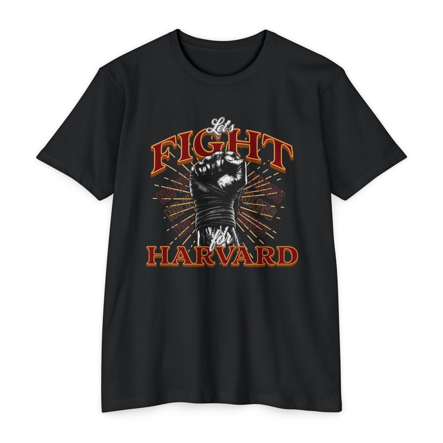Empowering Fight for Hardvard University T-Shirt | Trump vs. Harvard T-Shirts, Spirit of Democracy, Standing with Hardvard Tee