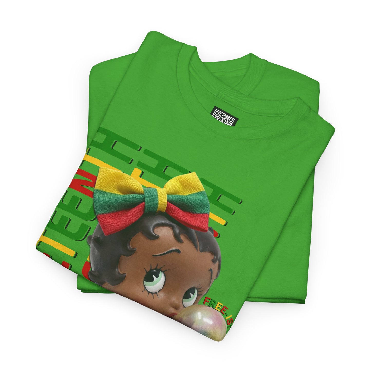 Juneteenth Betty Boop Graphic Tee — "Juneteenth Est. 1865" Celebration T-Shirt