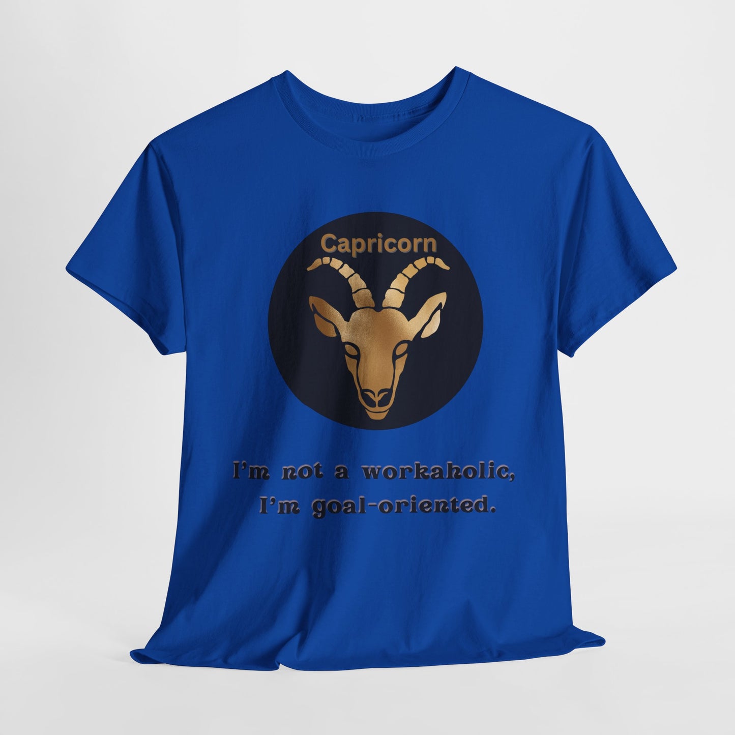 Capricorn T-Shirt, Capricorn Horoscope Gifts, Birth Month Gifts, Zodiac Sign T-Shirt Gifts, Astrology T-Shirt, Unisex Heavy Cotton Tee
