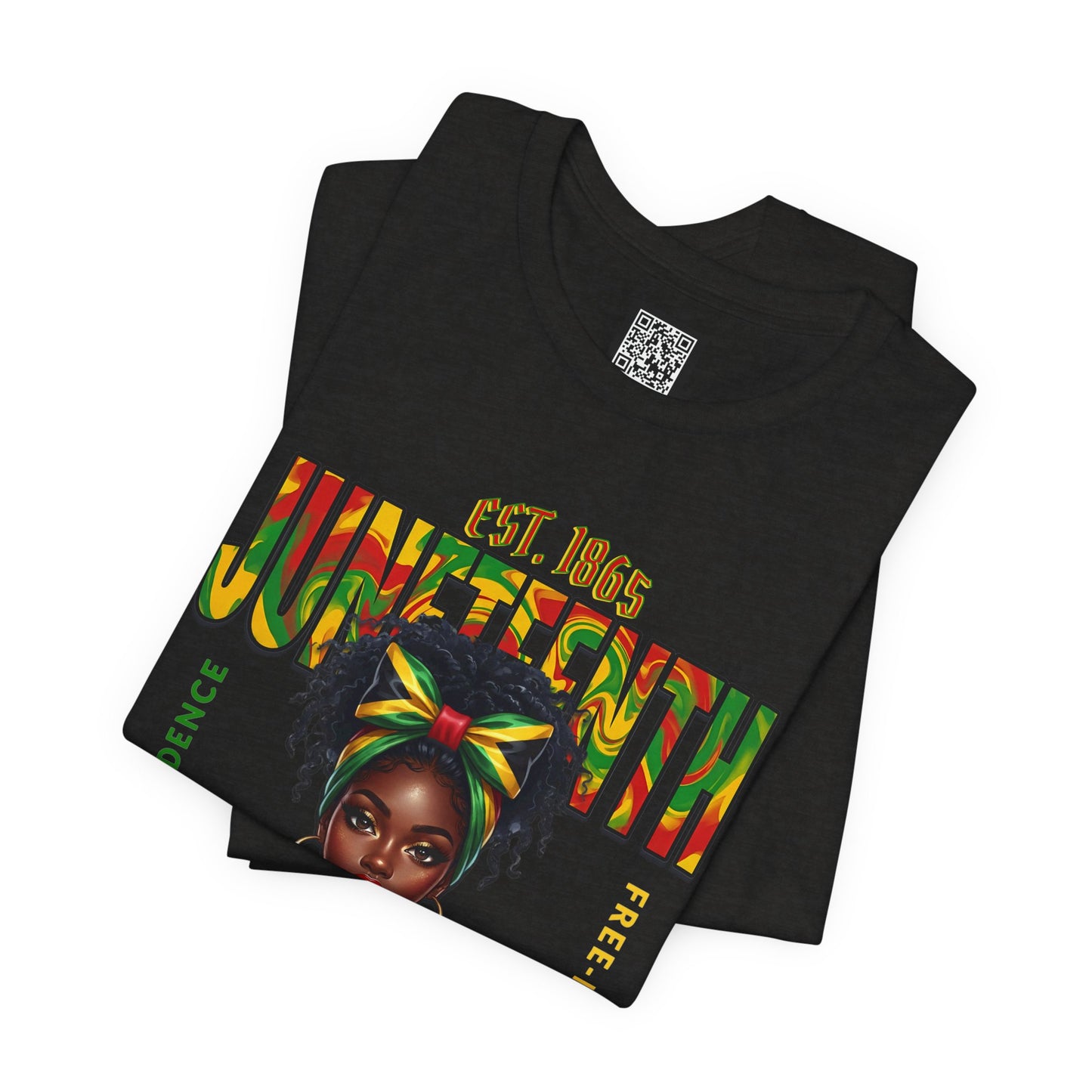 Juneteenth T-Shirt – "Let 'Em Know" Black Independence Tee