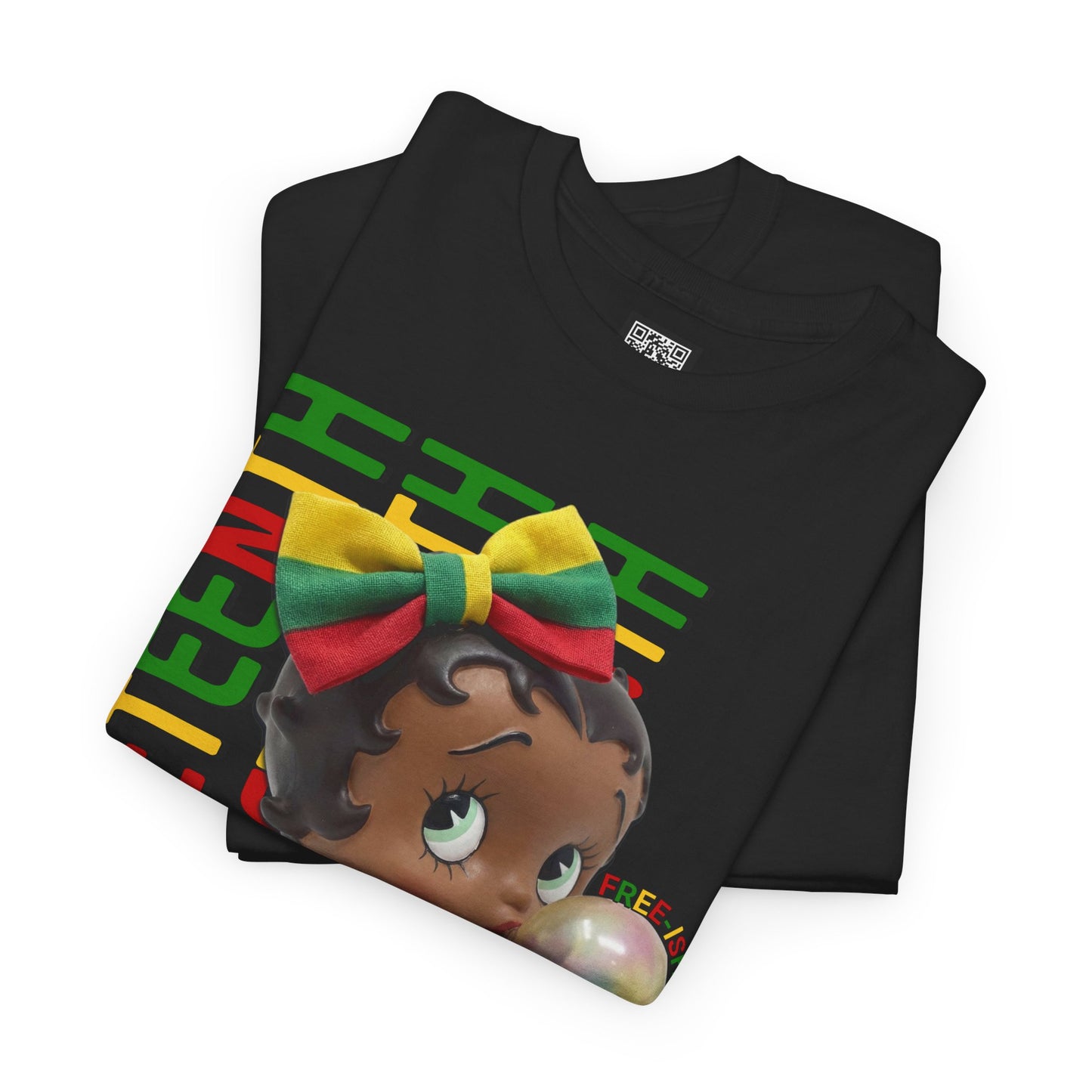 Juneteenth Betty Boop Graphic Tee — "Juneteenth Est. 1865" Celebration T-Shirt