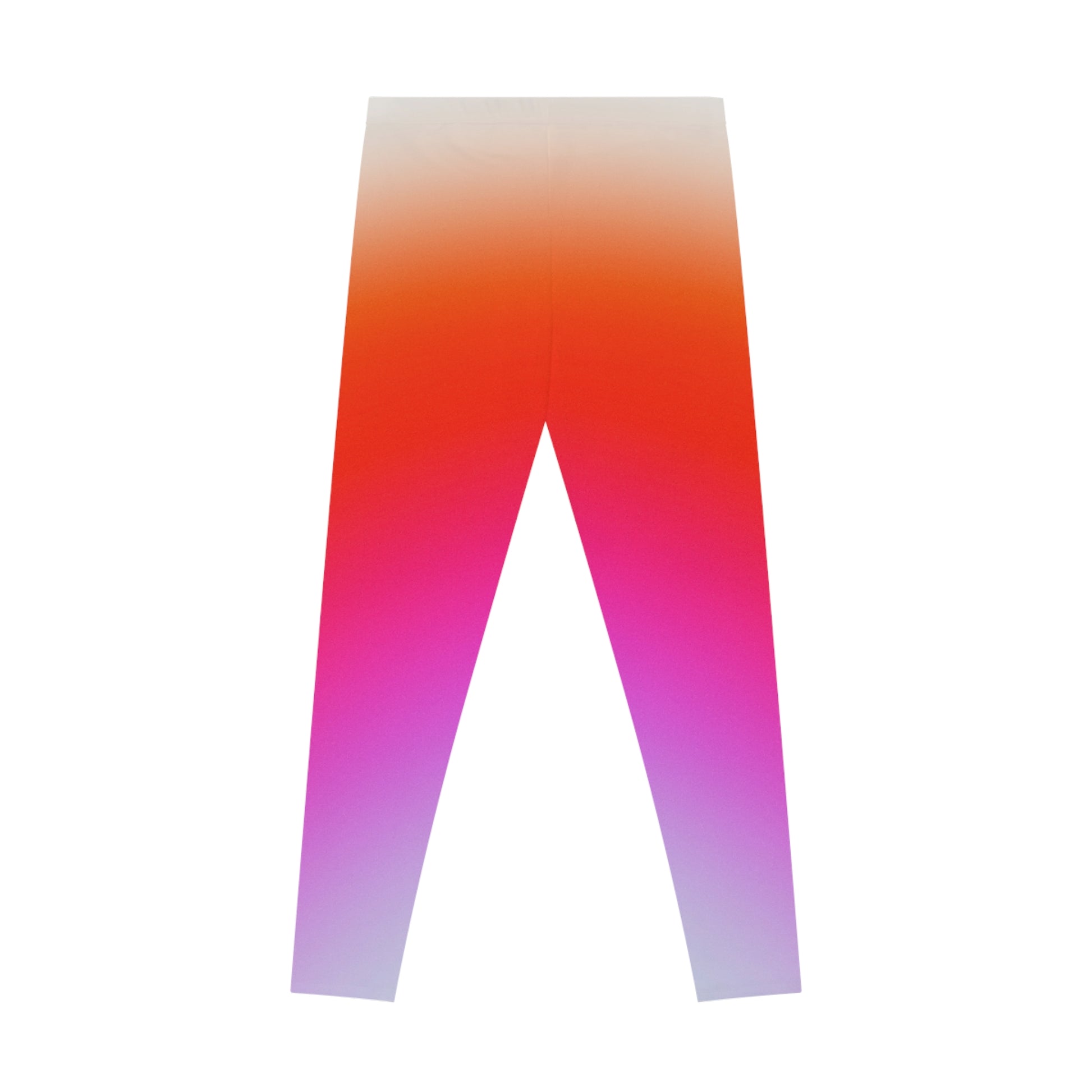 Vibrant Gradient Leggings, Yoga Pants, Athletic Wear, Comfortable Activewear, Gradient Fashion Leggings, Activewear Apparel for Women