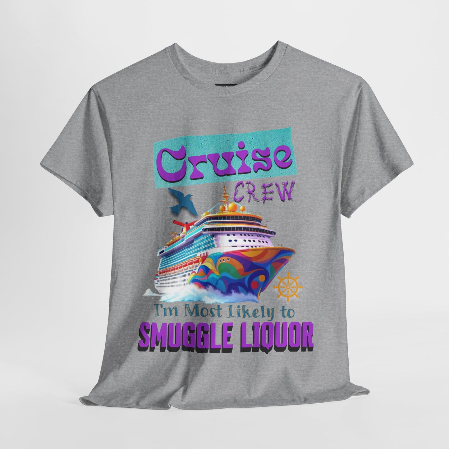 Cruise Crew Tee - Fun Cruise Vacation Shirt, Unisex Cotton T-Shirt, Summer Holiday Apparel, Perfect Gift for Cruise Travelers, Cruise Enthusiasts