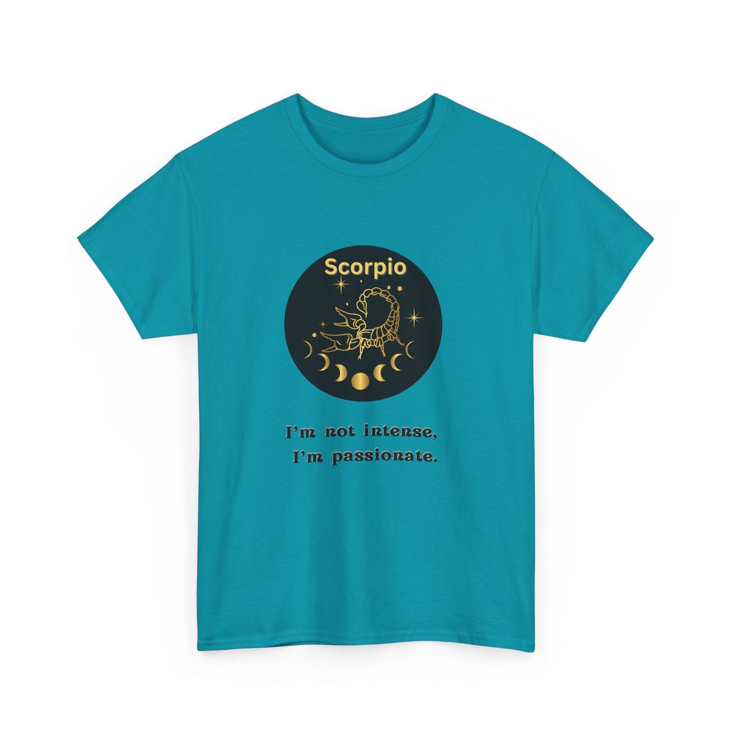 Scorpio T-Shirt, Scorpio Horoscope Gifts, Birth Month Gifts, Zodiac Sign T-Shirt Gifts, Astrology T-Shirt, Unisex Heavy Cotton Tee