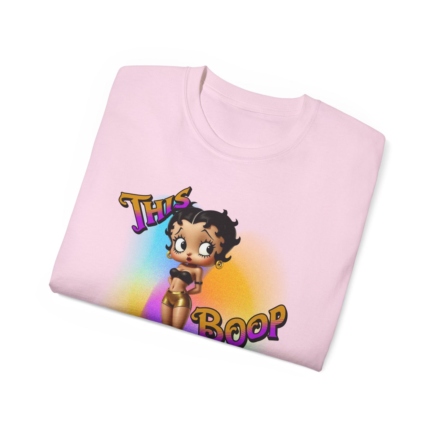 Retro Betty Boop Cartoon Tee, Fun Skater Themed T-Shirt, Vintage Skater Girl Shirt, Casual Wear, Betty Boop Design, Perfect Gift for Skater Fans