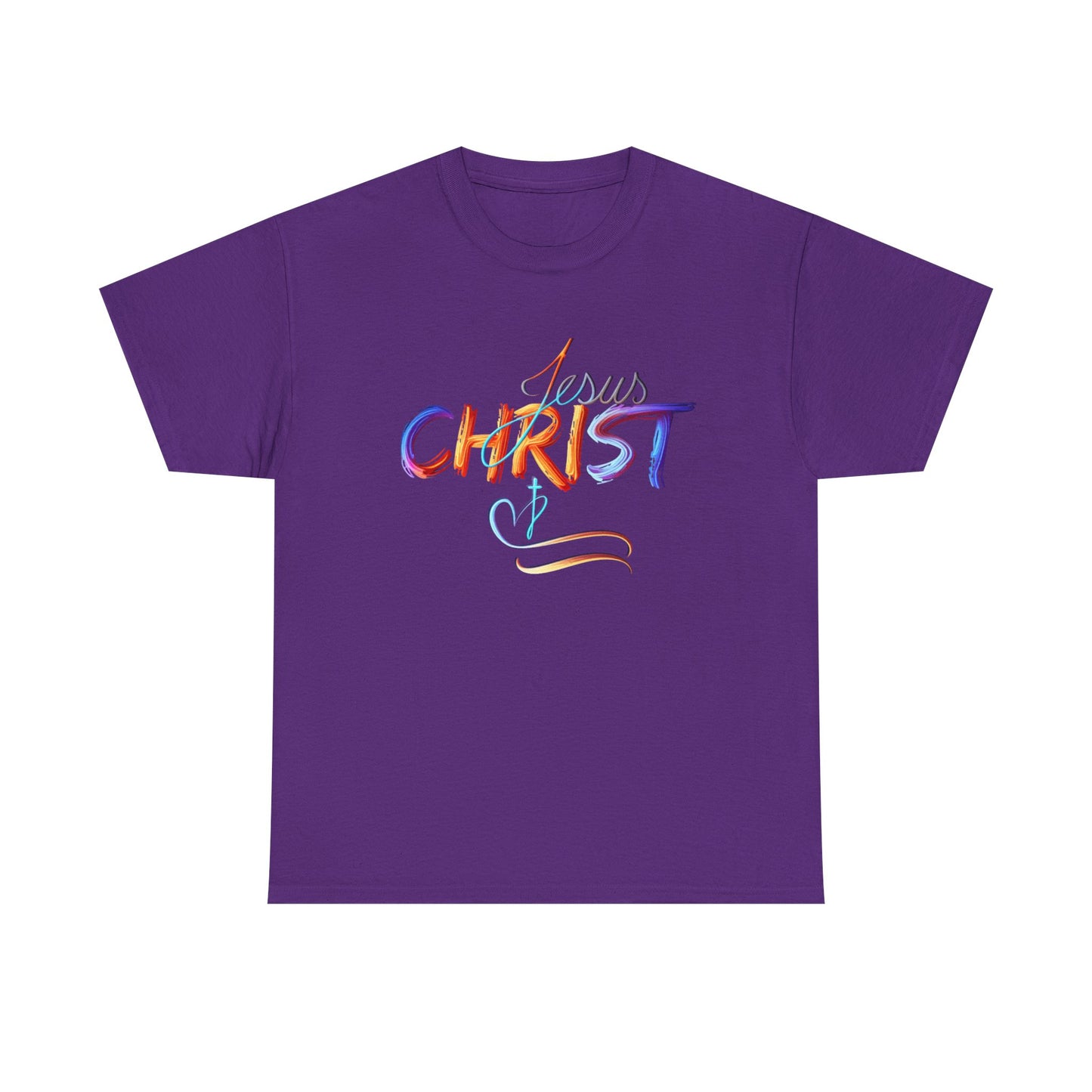 Jesus Christ Shirt, Faith & Light T-shirt, Christian Apparel, Bold Christian Graphics, Christian Gift, Faith-Based Art, Gospel Merchandise