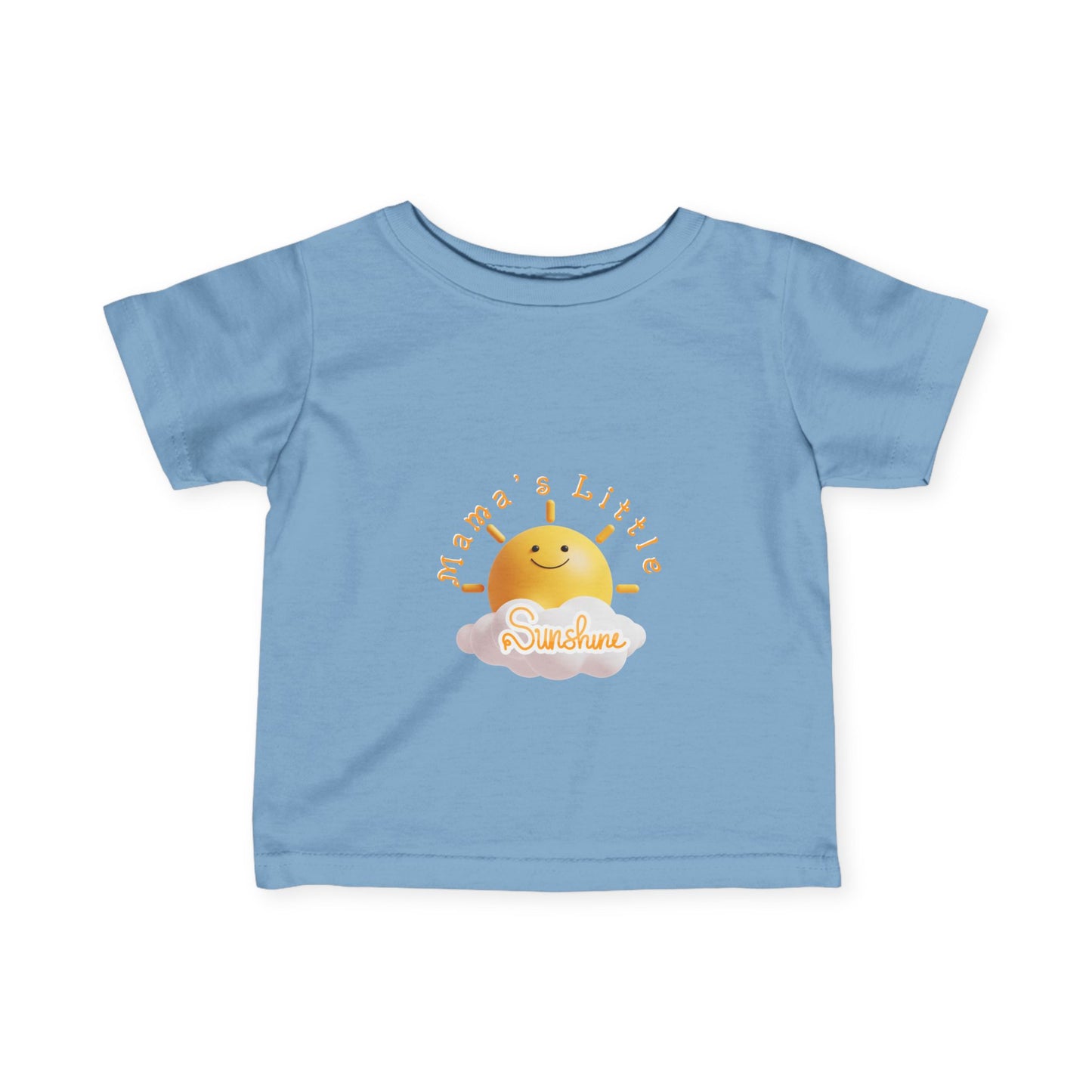 Mama's Little Sunshine Infant Fine Jersey Tee, Perfect Baby Shower Gift for Boy or Girl, 6-24 Mo. Toddler T-Shirt Gifts, T-Shirts for Toddler Boy and Girls