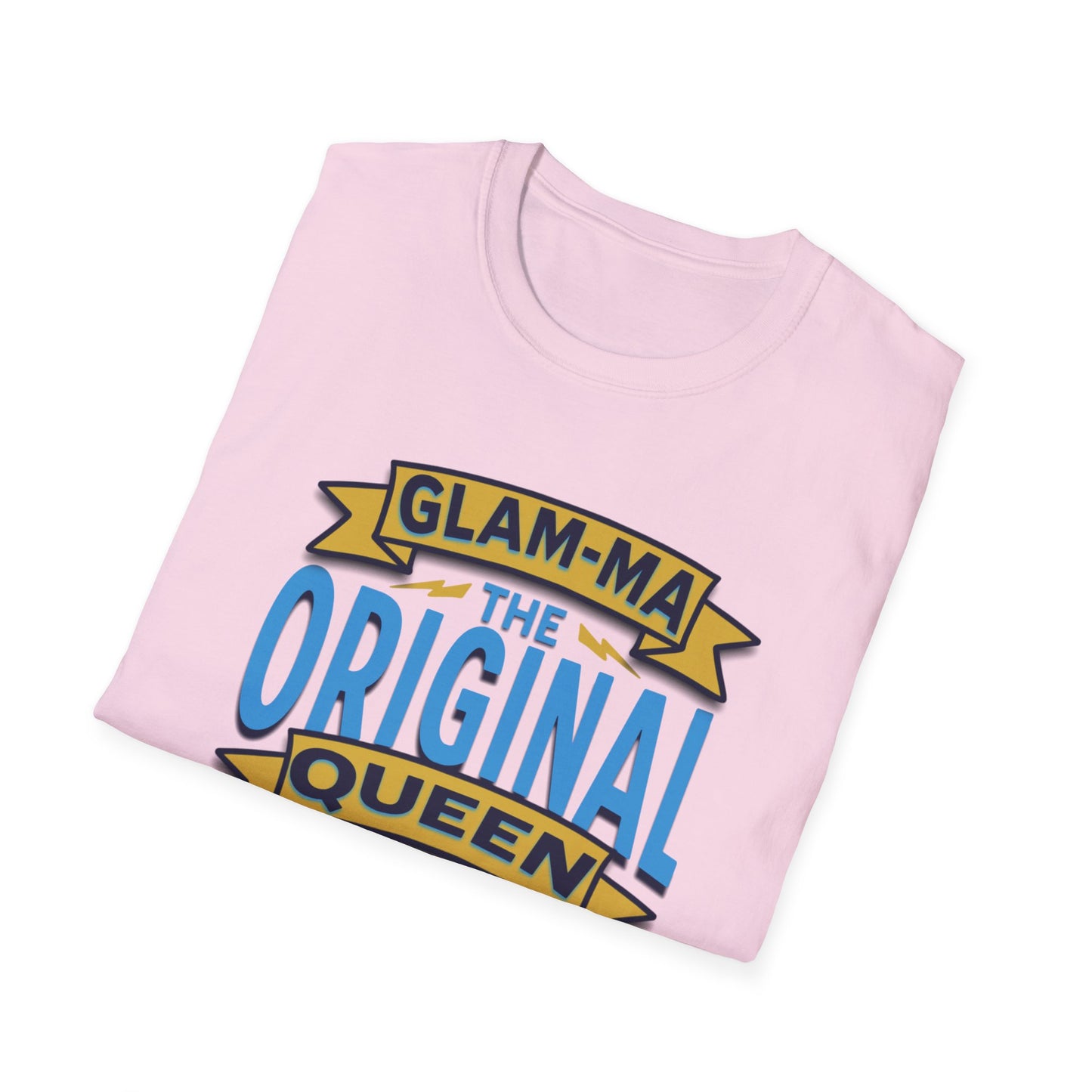 Glam-Ma Original Queen of Multitasking T-Shirt, Glam-Ma: Queen of Everything, Birthday Gift for Grandma, T-Shirt for Grandmothers, Cute Glam-Ma Gift