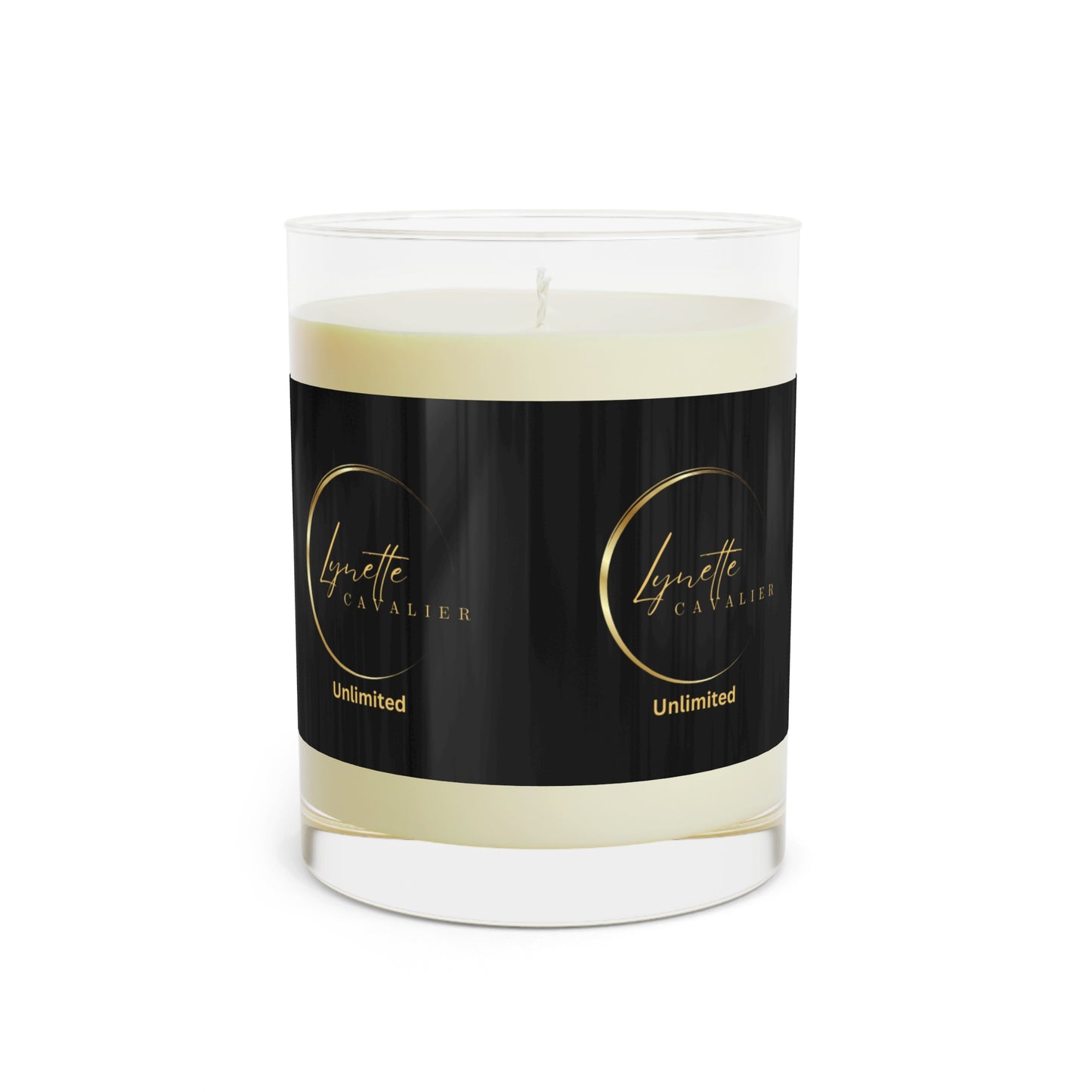 Lynette Cavalier's Seventh Avenue Scented Candle - Full Glass, 11oz, 65 Burn Hours, 100% Food Grade Soy Candle, Vegan Candle