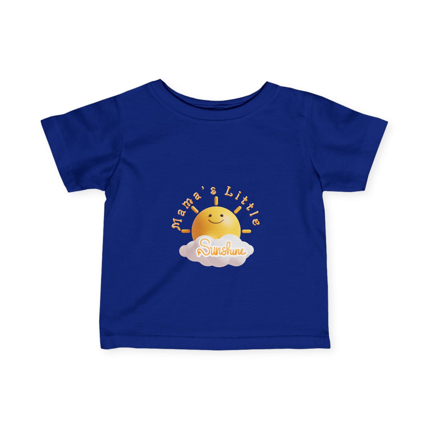 Mama's Little Sunshine Infant Fine Jersey Tee, Perfect Baby Shower Gift for Boy or Girl, 6-24 Mo. Toddler T-Shirt Gifts, T-Shirts for Toddler Boy and Girls
