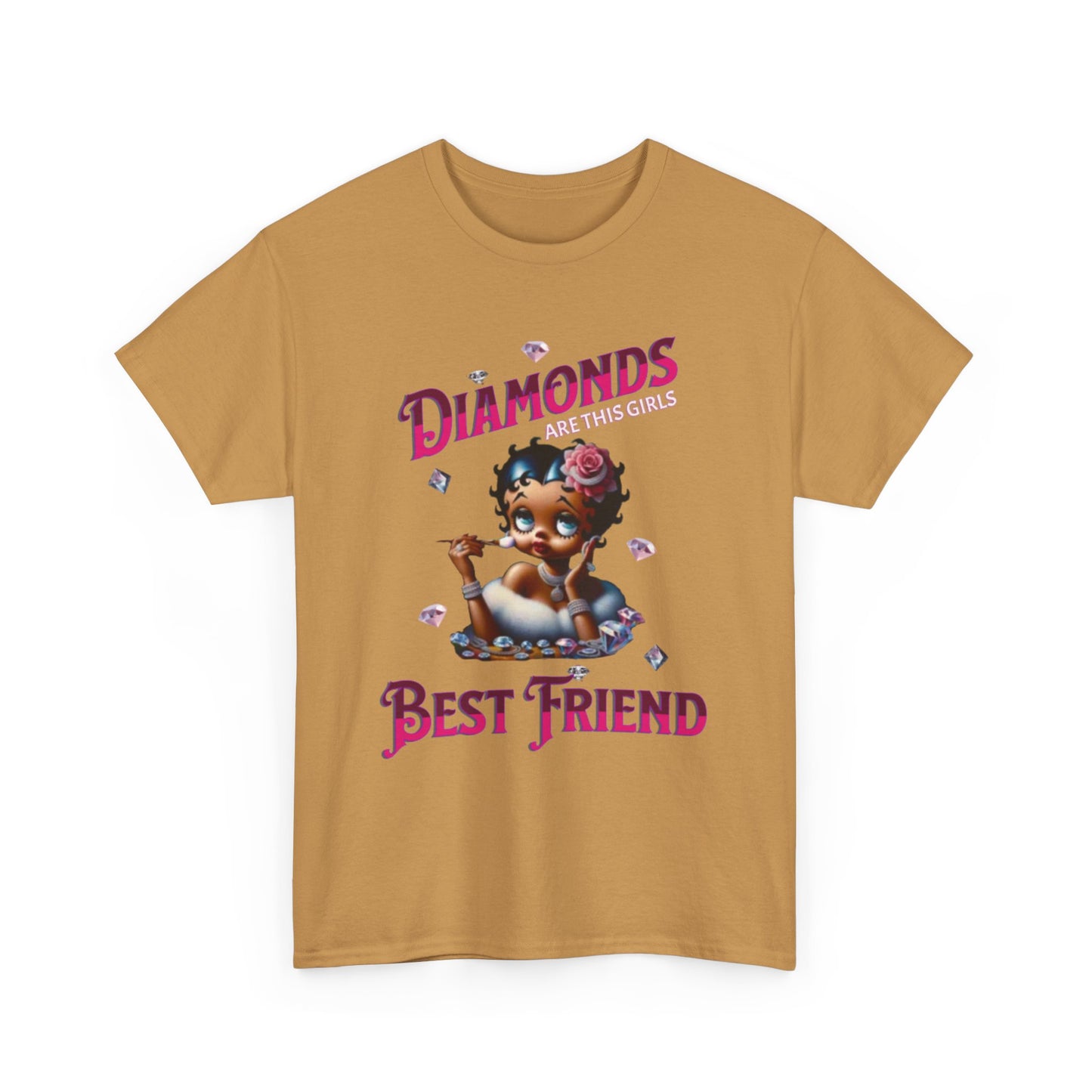 Diamonds Are This Girl's Best Friend, Marilyn Monroe Quote Shirt, Best Friend Tees, Betty Boop I Love Diamonds T-Shirts,