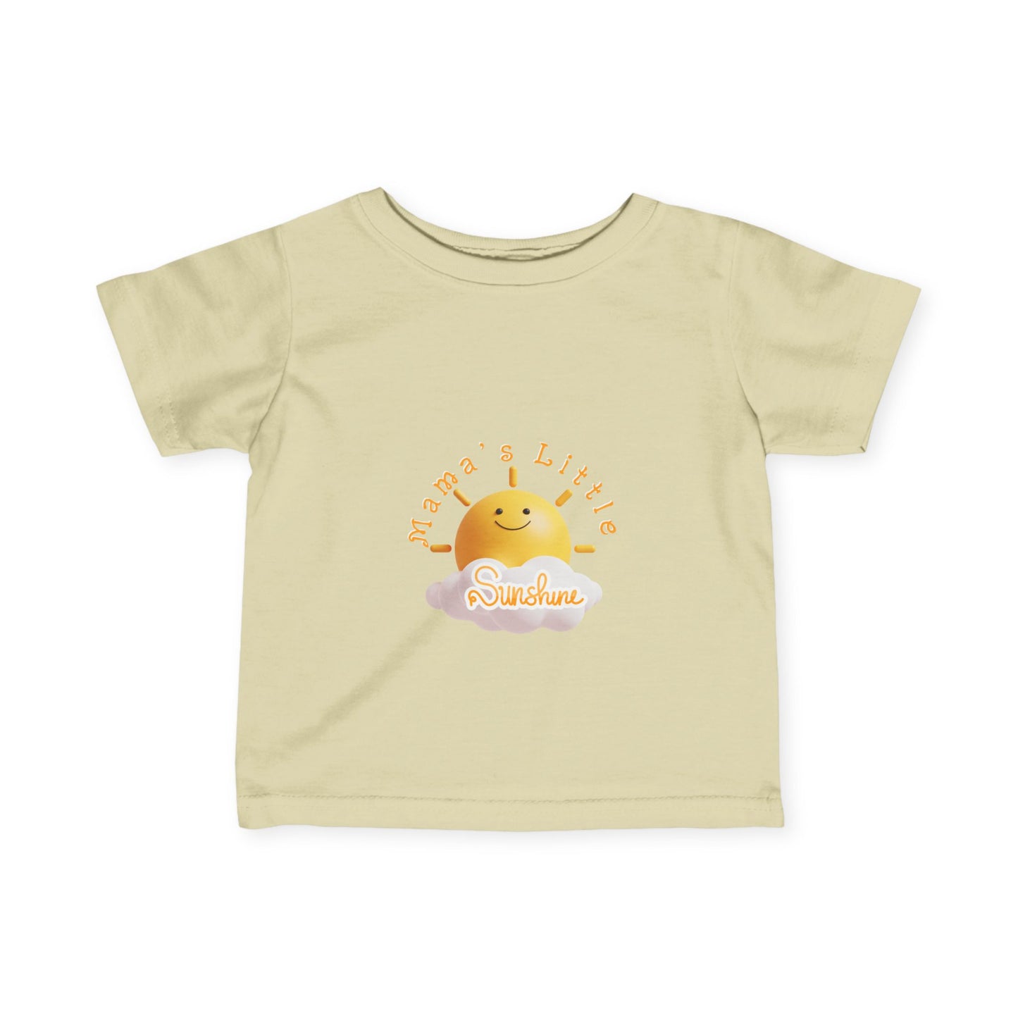 Mama's Little Sunshine Infant Fine Jersey Tee, Perfect Baby Shower Gift for Boy or Girl, 6-24 Mo. Toddler T-Shirt Gifts, T-Shirts for Toddler Boy and Girls