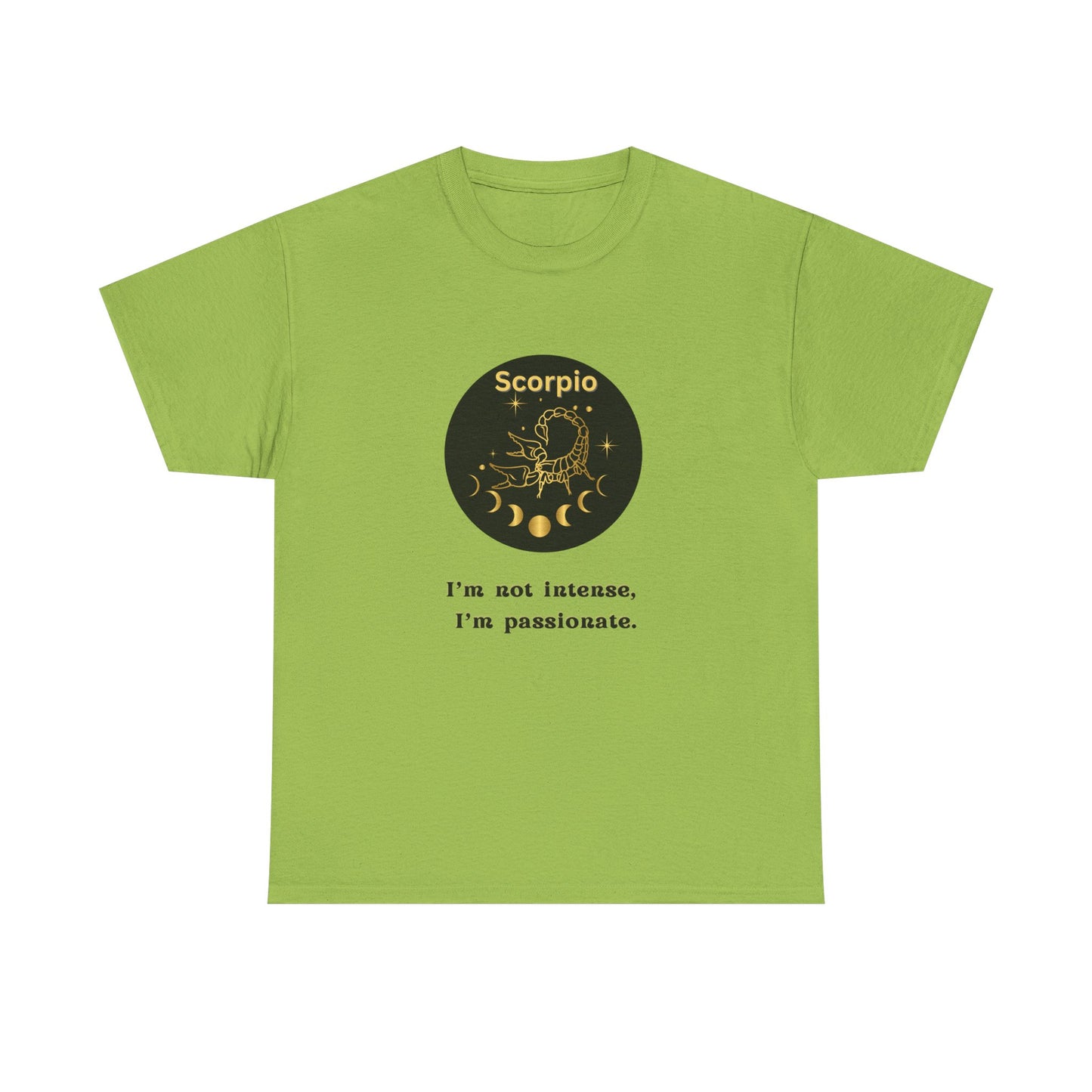 Scorpio T-Shirt, Scorpio Horoscope Gifts, Birth Month Gifts, Zodiac Sign T-Shirt Gifts, Astrology T-Shirt, Unisex Heavy Cotton Tee