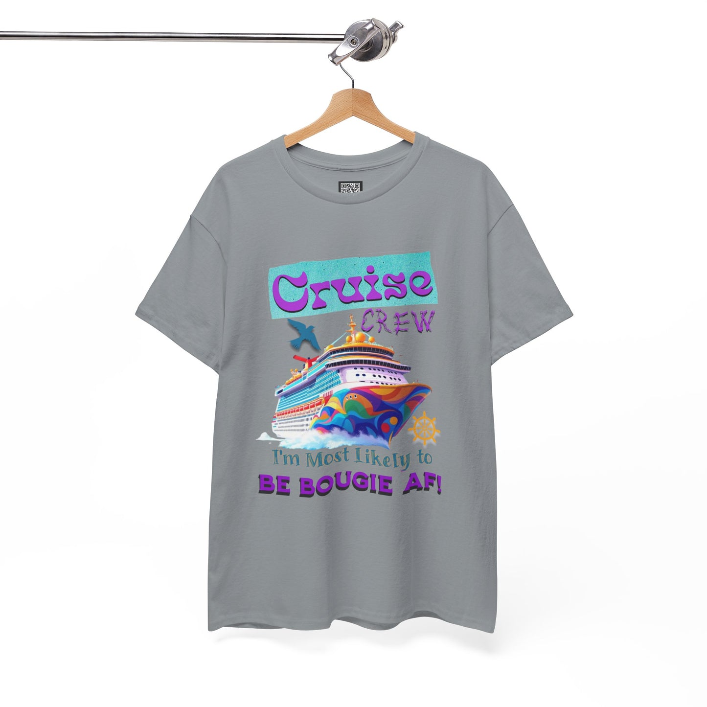 Cruise Crew Tee - I'm Most Likely to Be Bougie AF, Travel Shirt, Vacation Apparel, Cruise Outfits, Summer Fun Clothing for the Bougie Crew