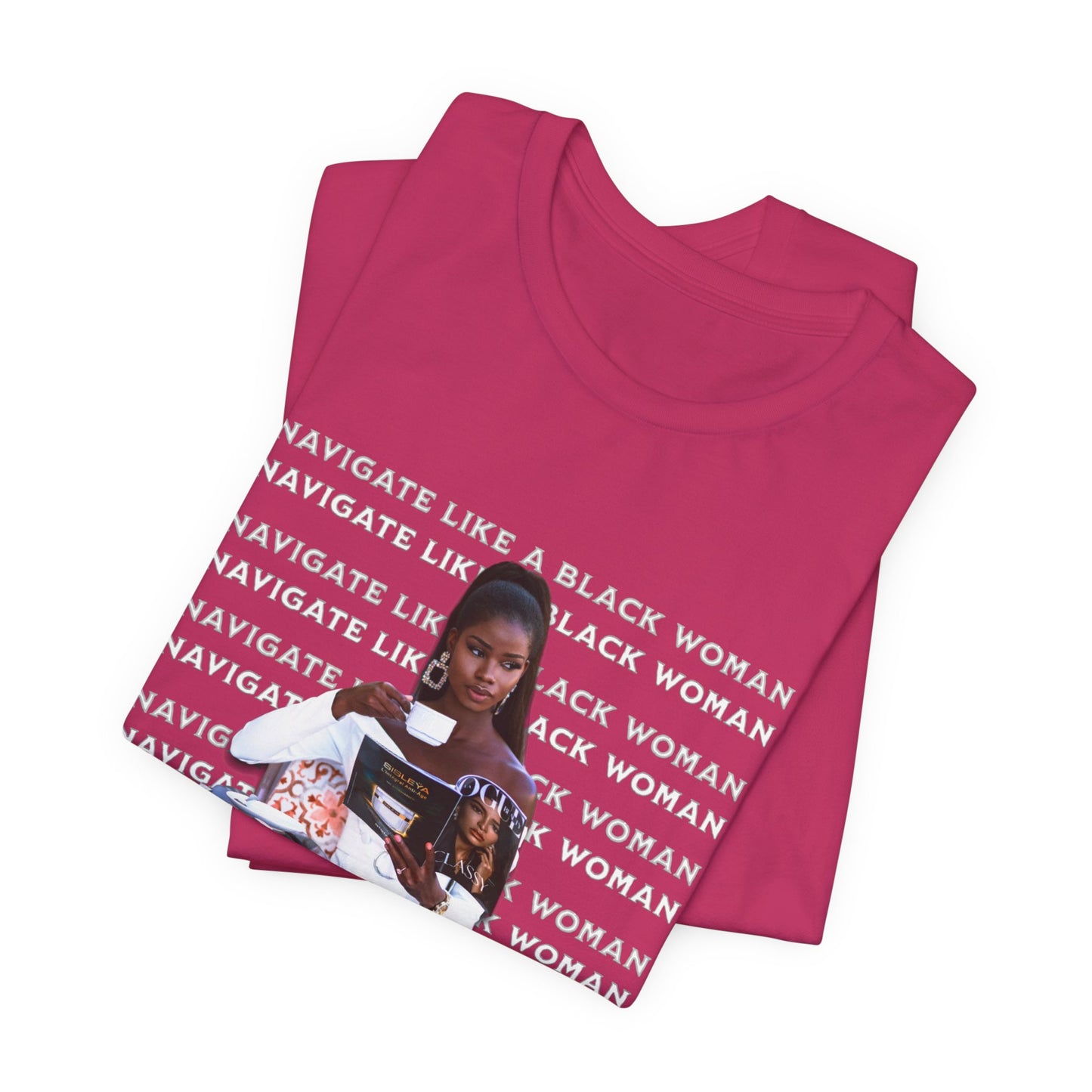 Navigate Like a Black Woman, Black Woman Shirt, 92% Black Woman Club, Black Girl Magic T-Shirts, Black History Month Shirts for Women