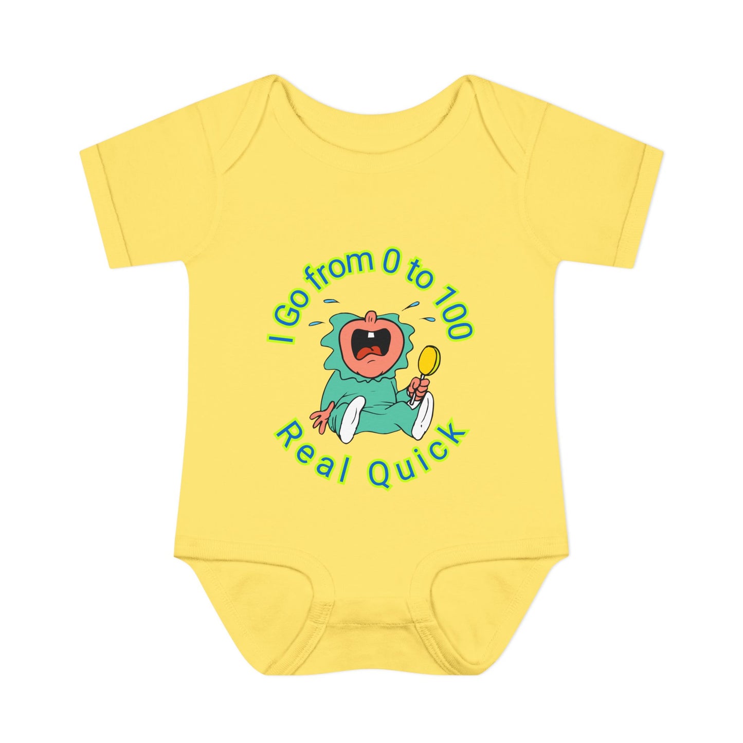 Funny Baby Onesies from 0 to 24 Months, Cute Colorful Baby Onesies for Boy or Girl, From 0 to 100 Real Quick, Newborn Baby Shower Gifts