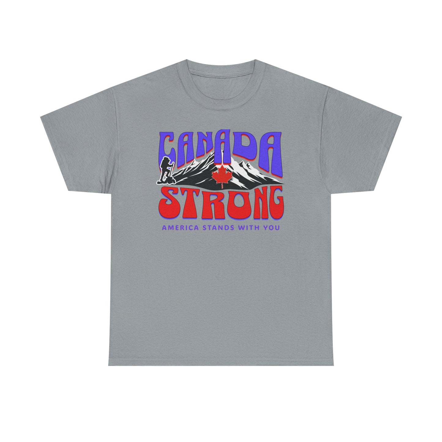 Canada and America in Solidarity, Canada Strong Unisex T-Shirt, America and Canada are United, Canada Pride and America Apologizes for Trump