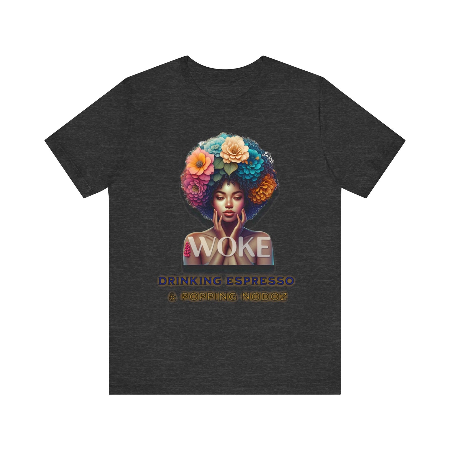 Woke Because We Can't Sleep on our Government, 92% Black Woman's Power Shirt, Melanin Women T-Shirts, Black Girl Magic T-Shirts,