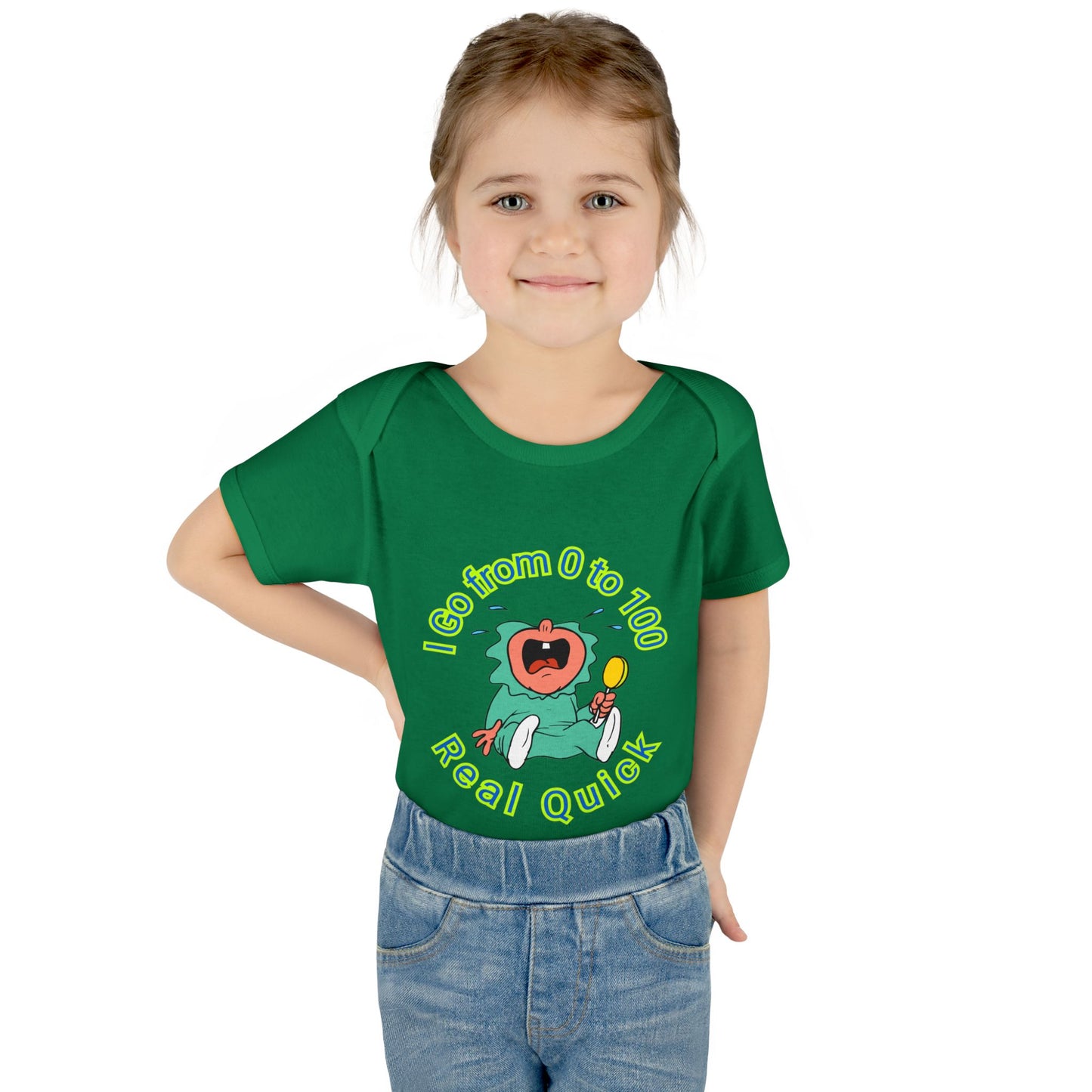 Funny Baby Onesies from 0 to 24 Months, Cute Colorful Baby Onesies for Boy or Girl, From 0 to 100 Real Quick, Newborn Baby Shower Gifts