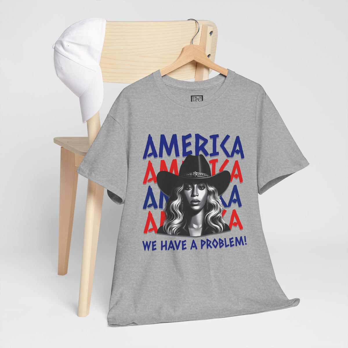 Beyoncé America We Have a Problem T-Shirt – Cowboy Carter Fan Tee, Patriotic Concert Shirt, S–5XL