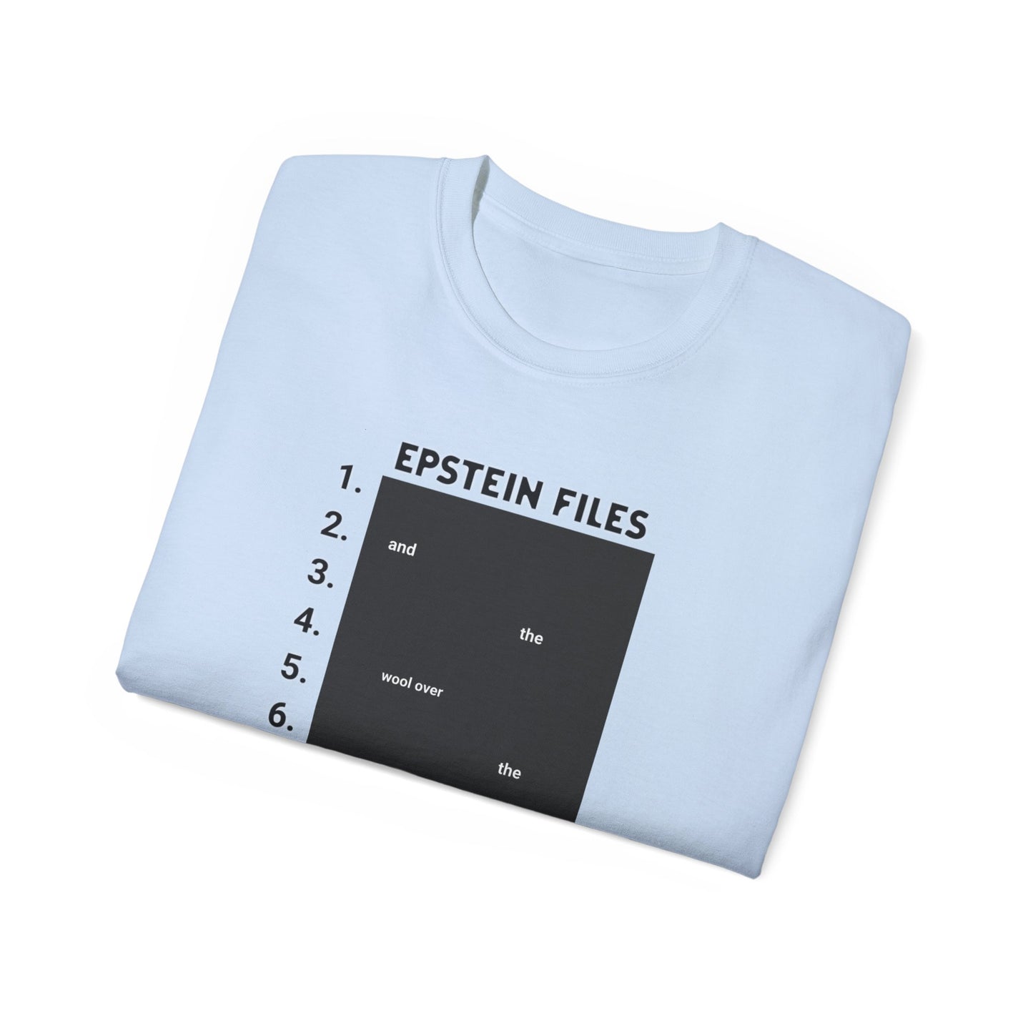 Epstein Files Graphic Tee — 'Donnie Boy Is Scared' Conspiracy Satire T-Shirt