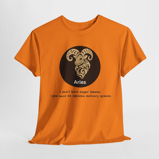Aries T-Shirt, Aries Horoscope Gifts, Birth Month Gifts, Zodiac Sign T-Shirt Gifts, Astrology T-Shirt, Unisex Heavy Cotton Tee, Funny T-shirts
