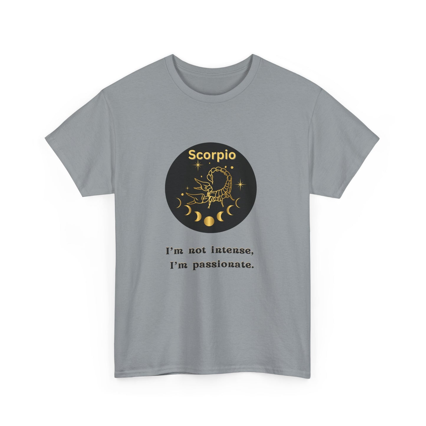 Scorpio T-Shirt, Scorpio Horoscope Gifts, Birth Month Gifts, Zodiac Sign T-Shirt Gifts, Astrology T-Shirt, Unisex Heavy Cotton Tee