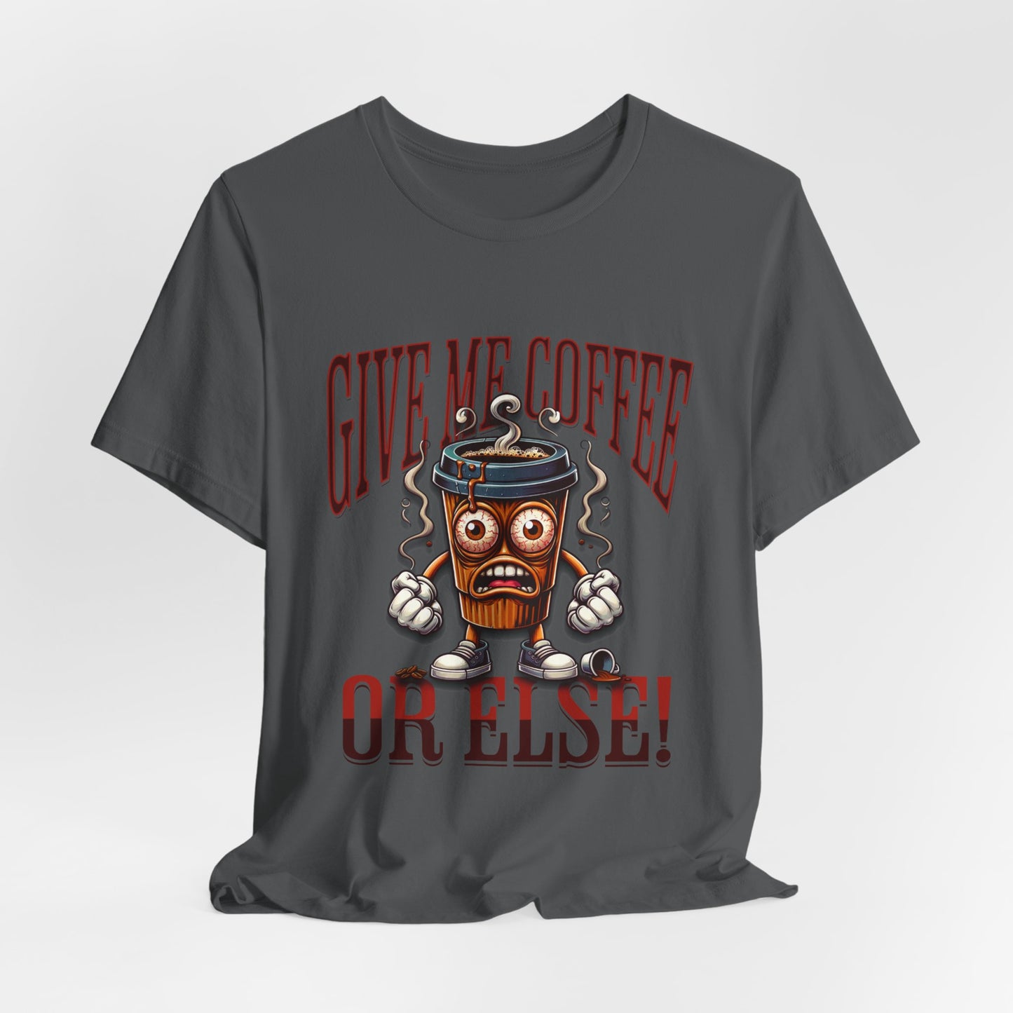 Caffeine Crisis T-Shirts, Unisex Coffee Lover Shirt, Funny Coffee Lover Gift, But First Coffee, Coffee Addict T-Shirt, Coffee Shirt for Men & Women