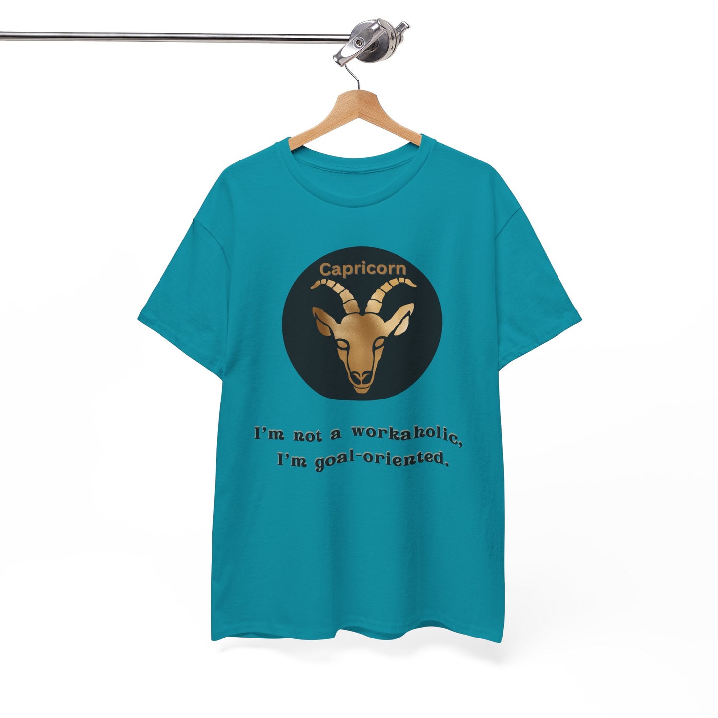 Capricorn T-Shirt, Capricorn Horoscope Gifts, Birth Month Gifts, Zodiac Sign T-Shirt Gifts, Astrology T-Shirt, Unisex Heavy Cotton Tee