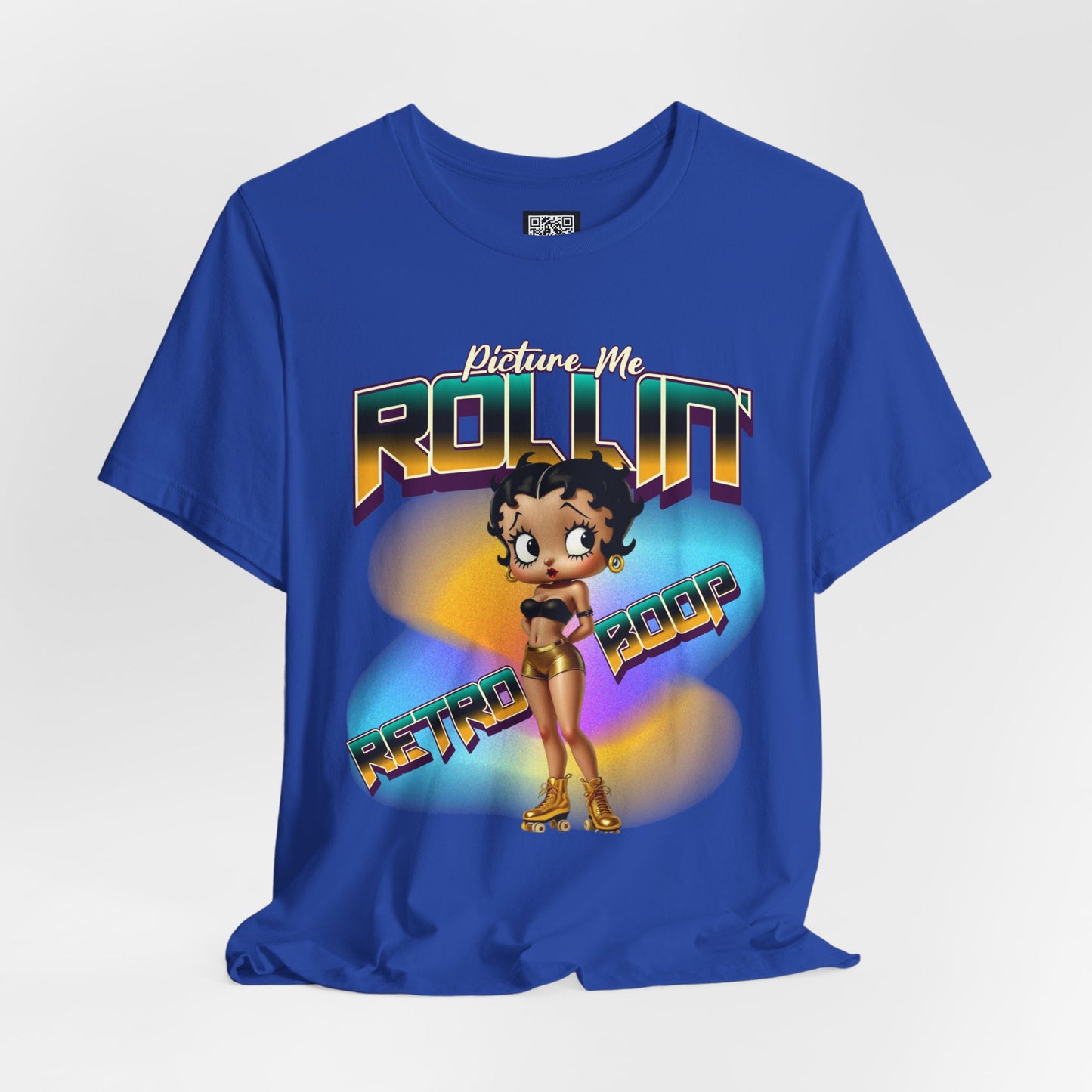 Retro Betty Boop Graphic Tee, Vintage Skater Theme Cartoon Shirt, Fun Skater Girl T-Shirt, Gift for Skater Lovers, 90s Nostalgia Apparel