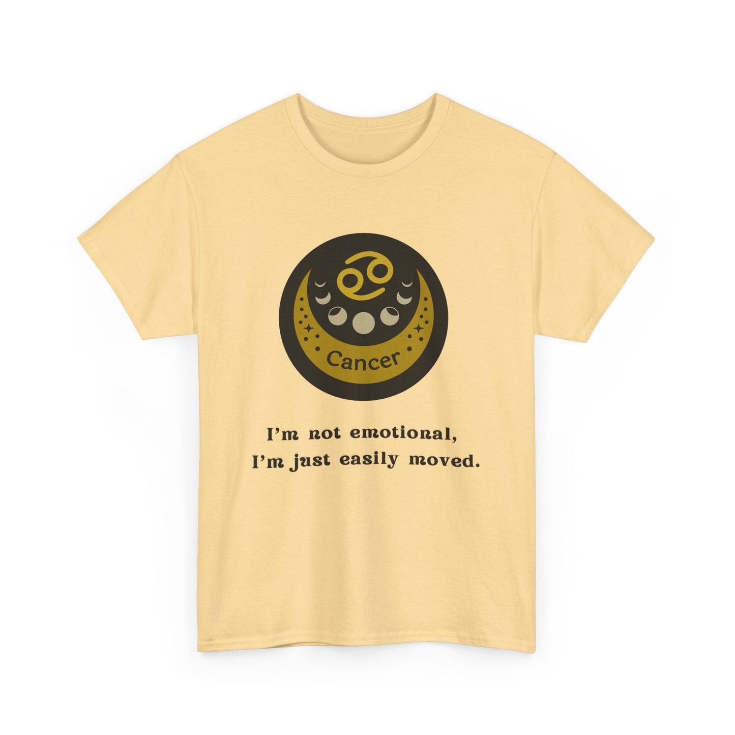 Cancer T-Shirt, Cancer Horoscope Gifts, Birth Month Gifts, Zodiac Sign T-Shirt Gifts, Astrology T-Shirt, Unisex Heavy Cotton Tee, Gift for a Cancer Horoscope