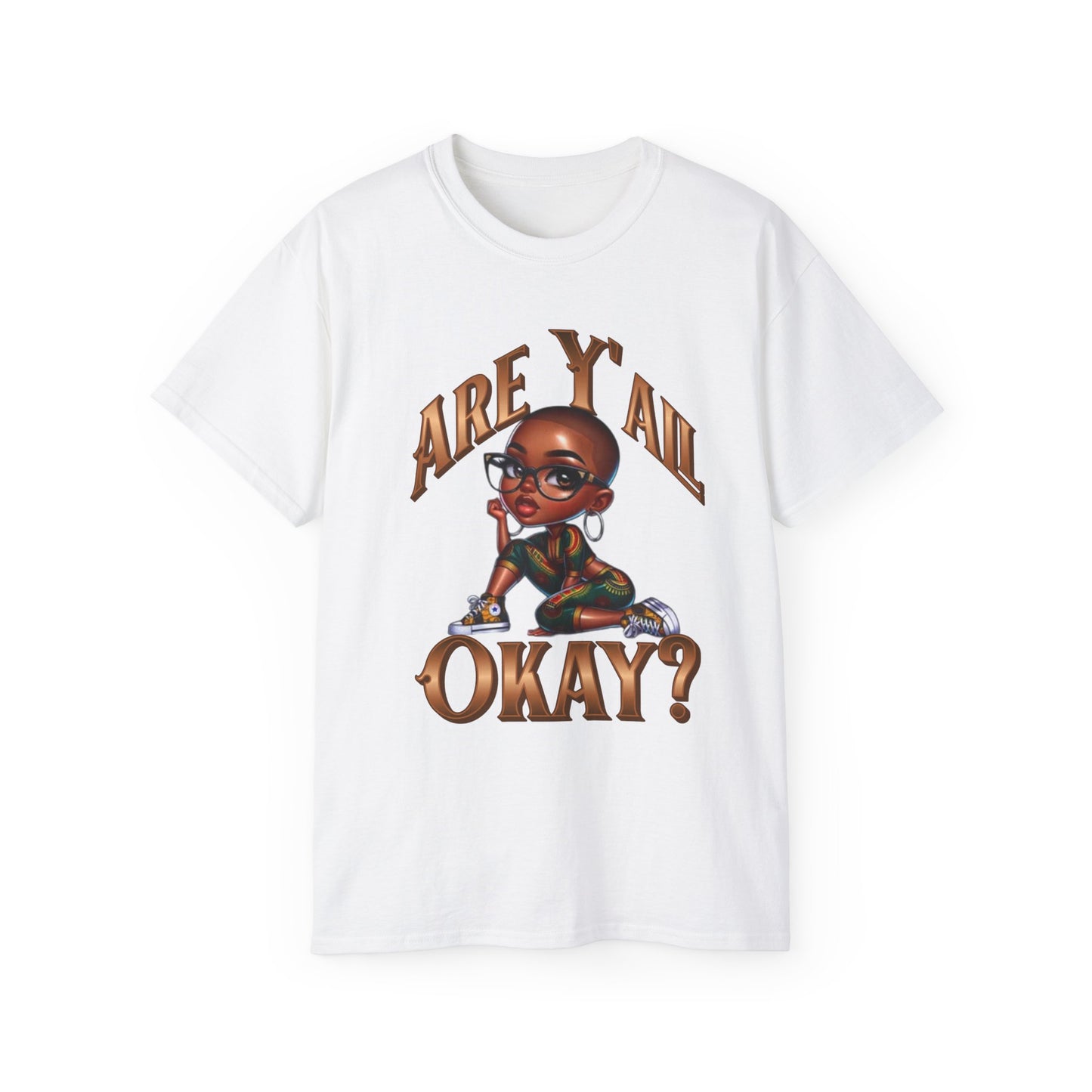 Sassy Check-In "Are Y'all Okay?", Black Girl Magic Shirts, Black History Month Shirt, Afrocentric Melanin Shirts, Woman Empowerment Shirt
