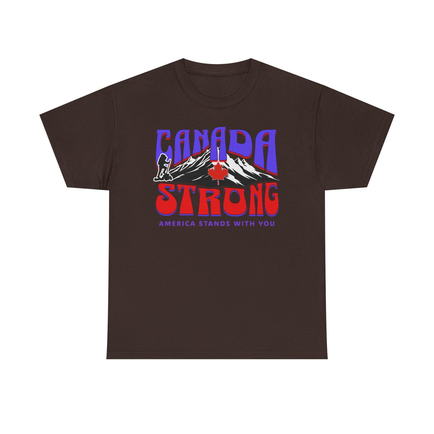 Canada and America in Solidarity, Canada Strong Unisex T-Shirt, America and Canada are United, Canada Pride and America Apologizes for Trump