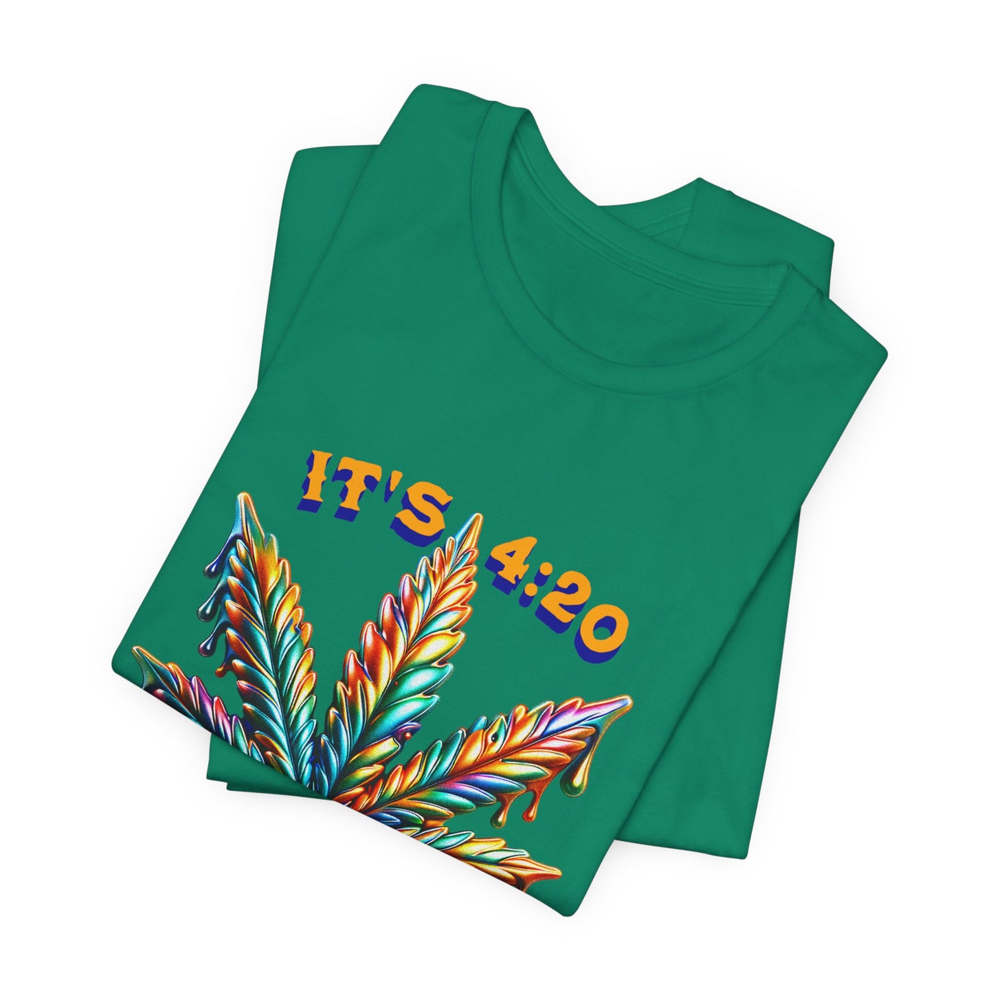 It's 420 Somewhere T-Shirt, Funny Marijuana Shirt, Cannabis Lifestyle Shirts, Funny Stoner Shirt, Cannabis Leaf T-Shirts, 420-Friendly Fashion