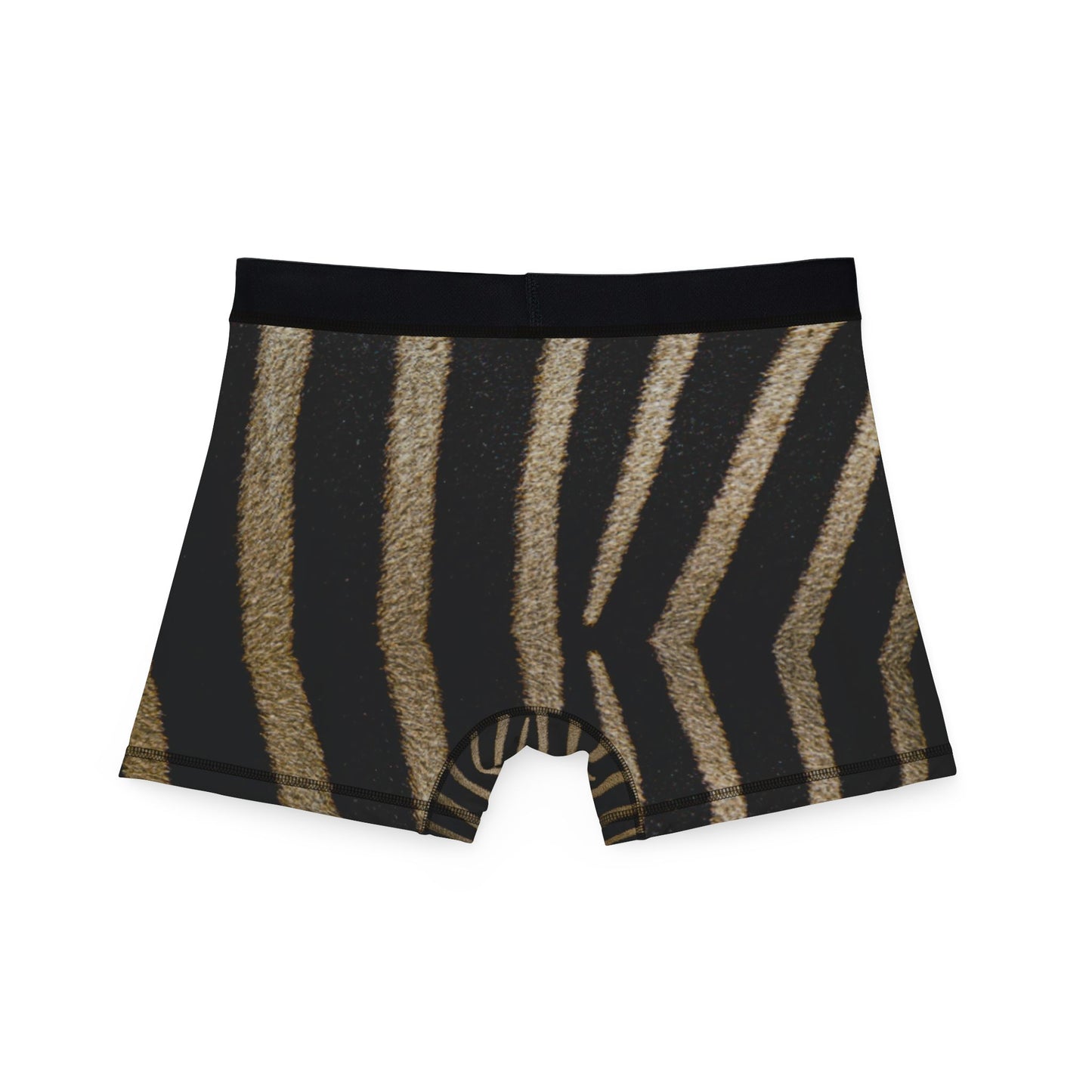 Wild Zebra Print Men's Boxers - Stylish & Comfortable Underwear for Everyday Wear (Women's Matching Underwear Sold Separately)