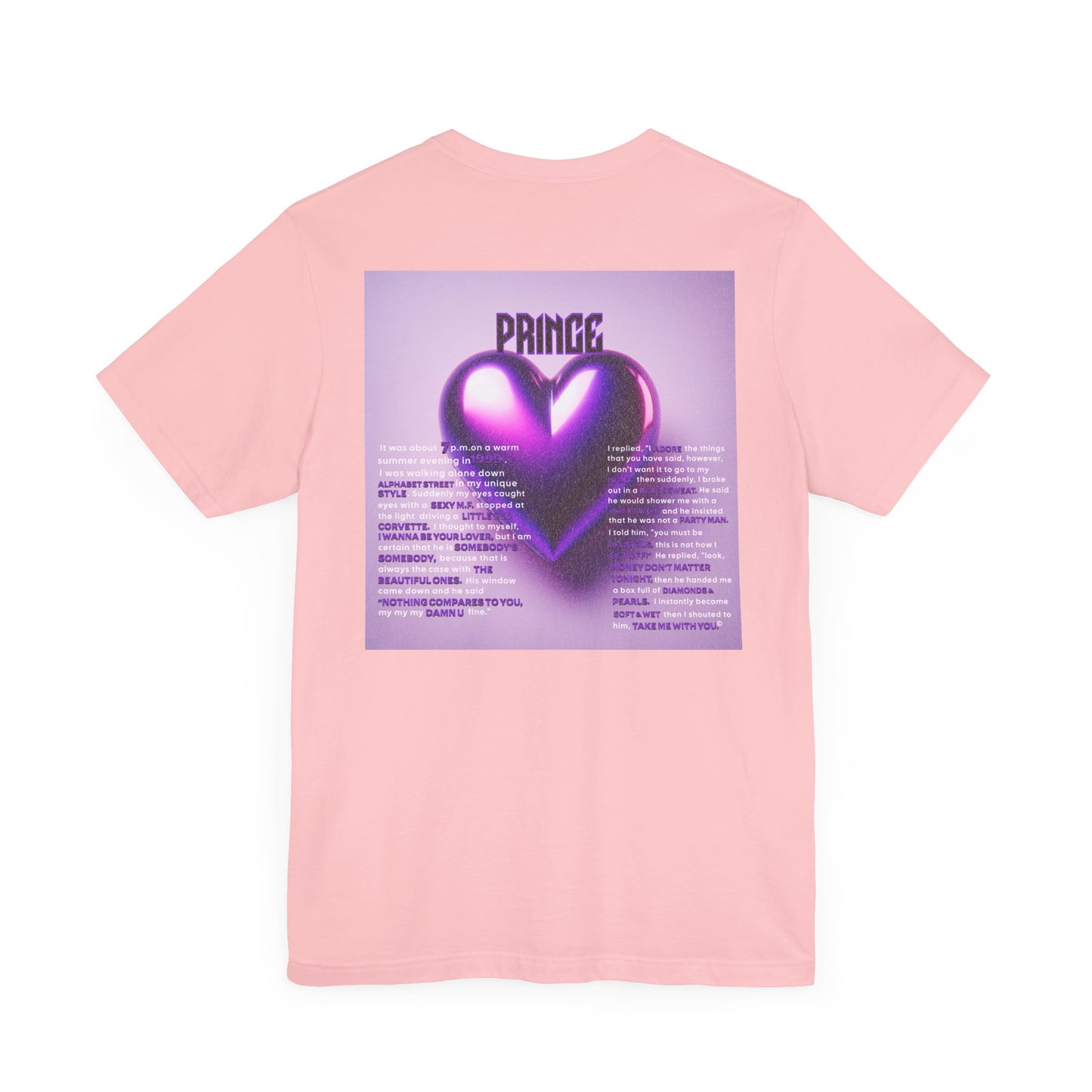 Prince Tribute Unisex Tee - Stylish Band Shirt, Music Lover Gift, Festival Wear, Retro Fashion, Unique Graphic Tee, Prince Song Collaboration