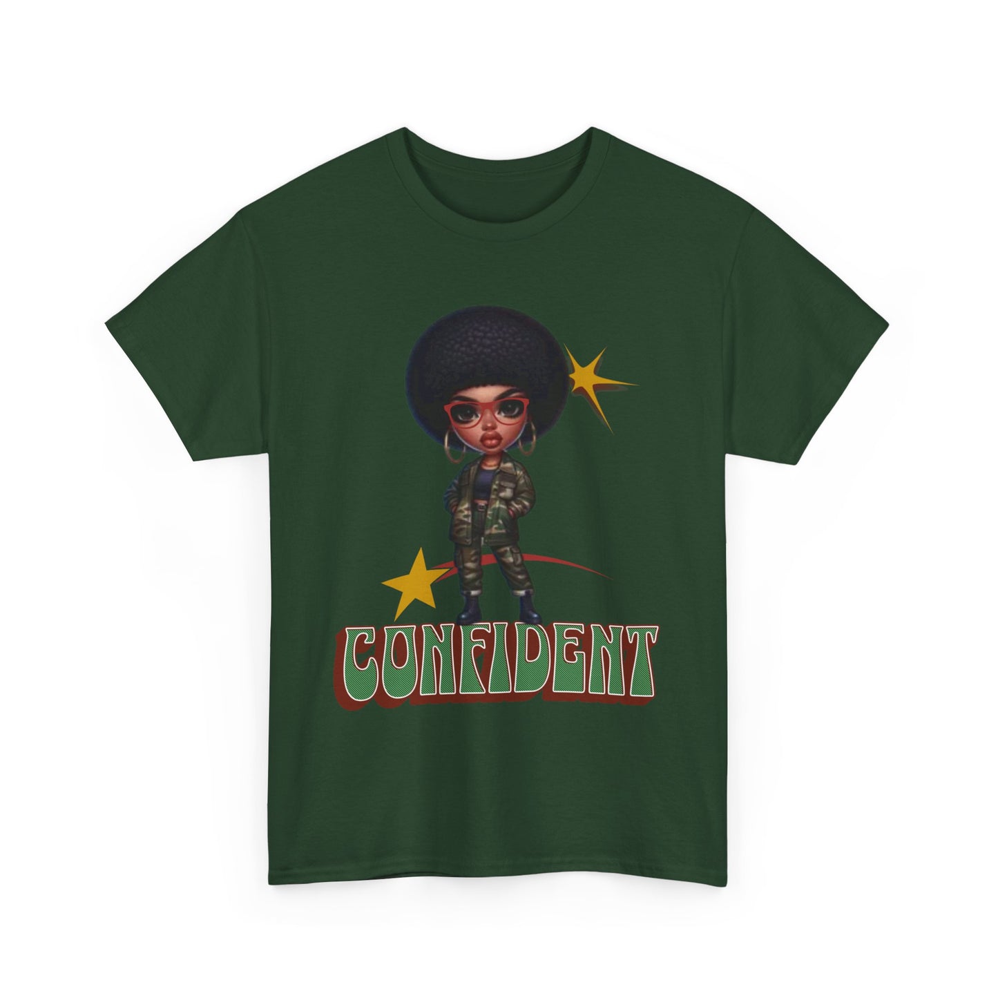 Black Femininity and Individuality, Black Women Confidence Shirt, Melanin Shirt for Black Women, Black Girl Magic T-Shirts, Confident T-Shirt